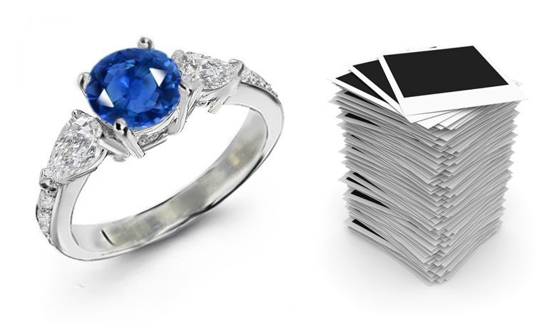 Ancient Designations: Valuable Vintage Diamond & Sapphire Engagement Ring