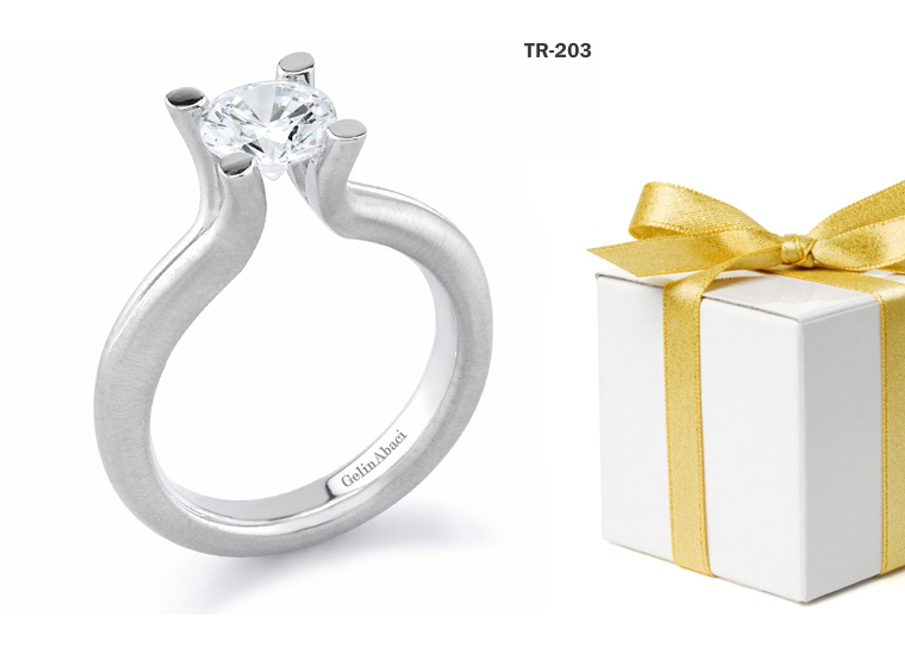 Designer Jewelry: Tension Set Diamond Engagement Rings