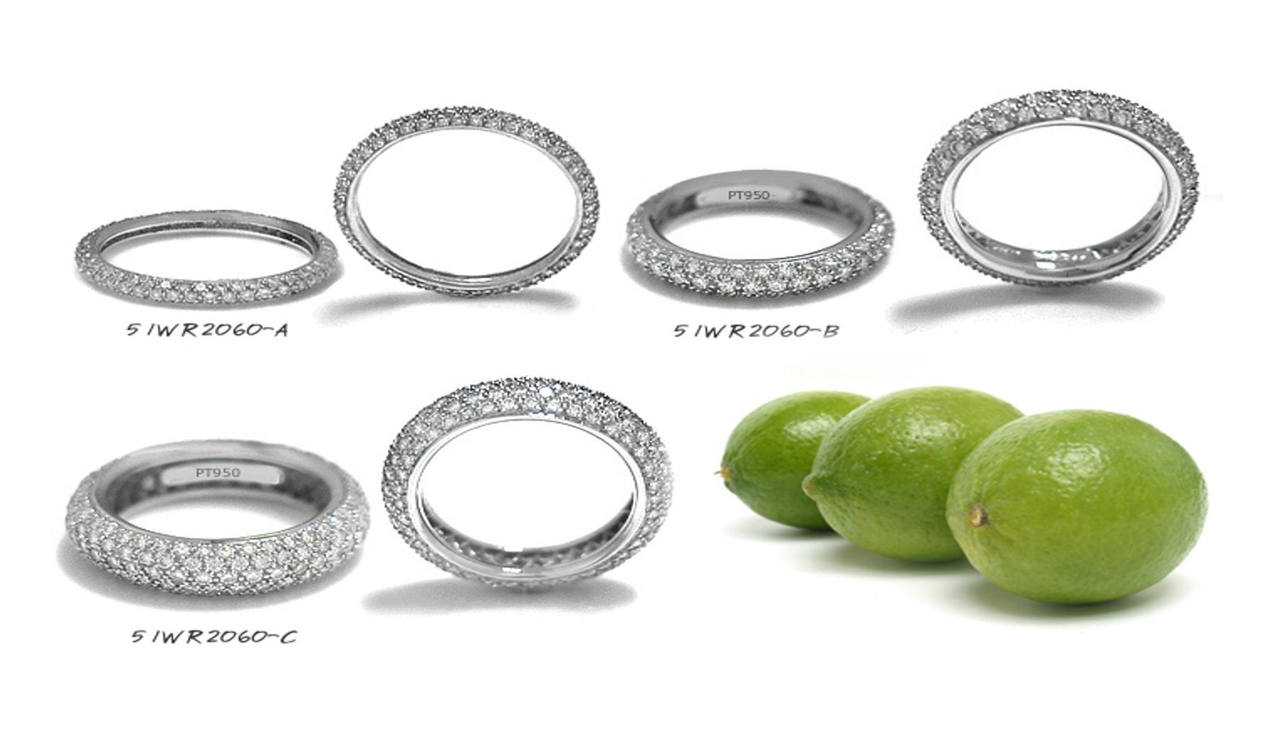 Platinum Eternity Diamond Rings