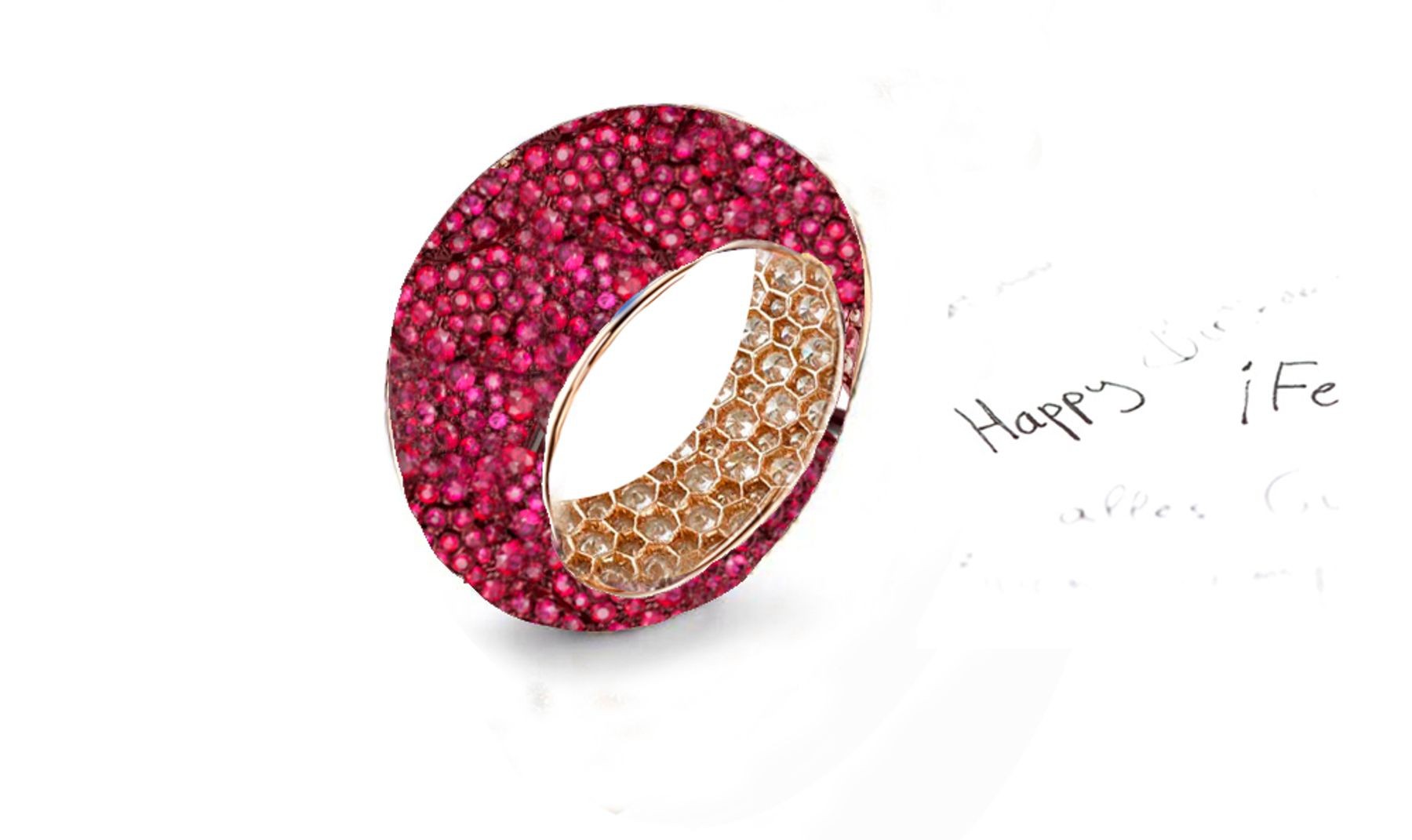 Celebrate Weddings or Anniversaries With Custom Manufactured Diamonds & Colored Precious Stones Eternity Rings & Bands