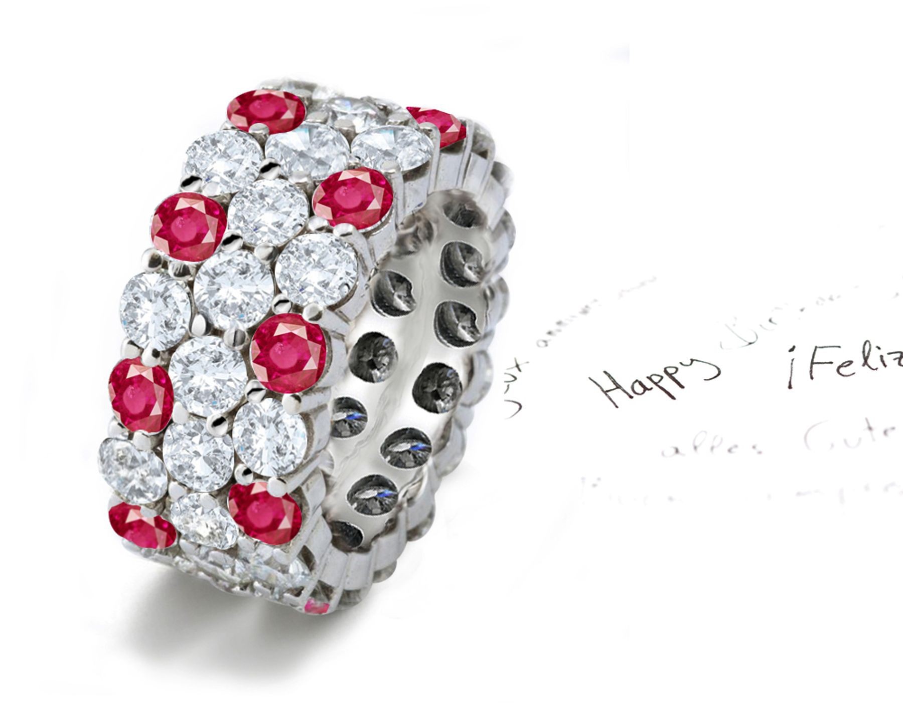 Beauty of Craftsmanship: 2012 New Eternity Ring Designer Collection
