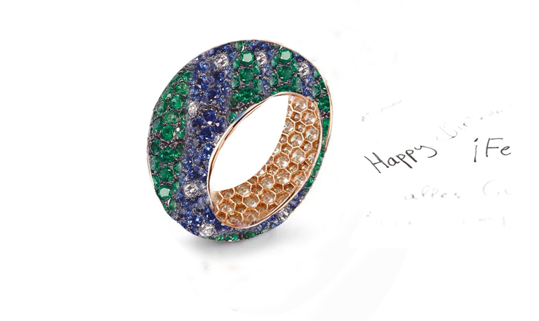 Symbolize Life's Many Milestones With In-House Handcrafted Diamonds & Colored Gemstones Eternity Rings & Bands