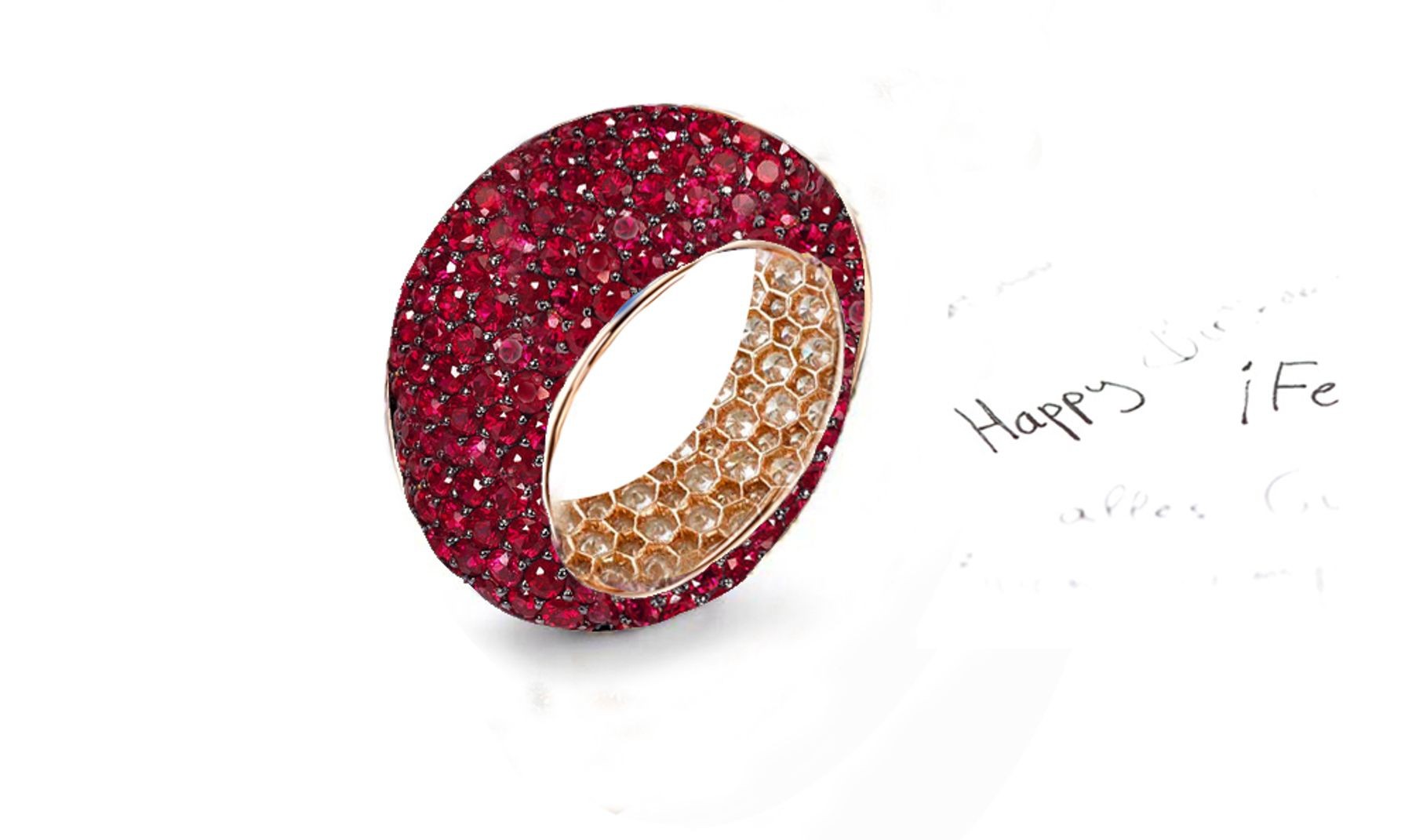 Symbolize Life's Many Milestones With In-House Handcrafted Diamonds & Colored Gemstones Eternity Rings & Bands