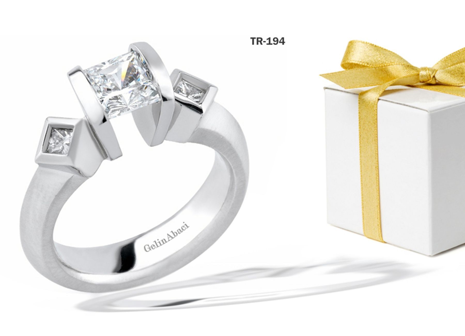 Designer Jewelry: Tension Set Diamond Engagement Rings