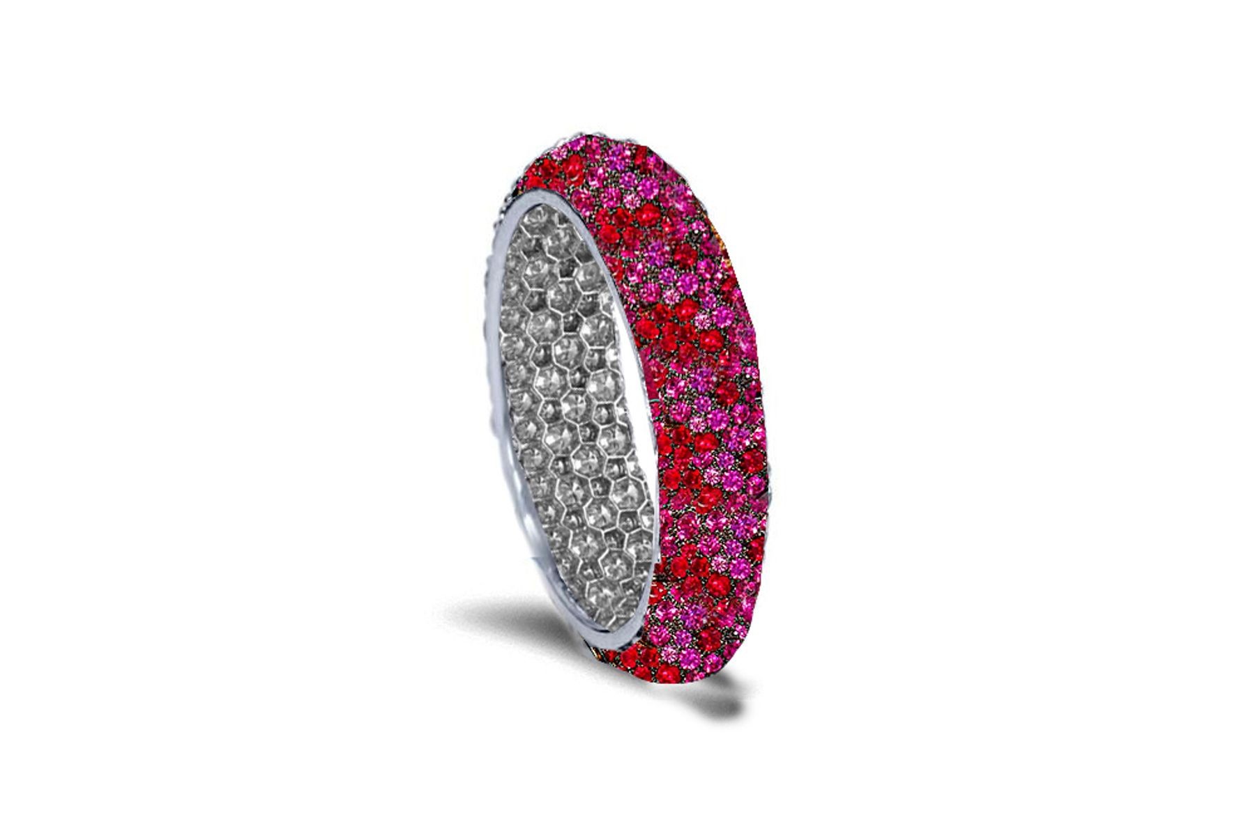 Mark Life's Many Milestones With White Diamonds and Colored Stone Eternity Rings as Wedding Anniversary Bands