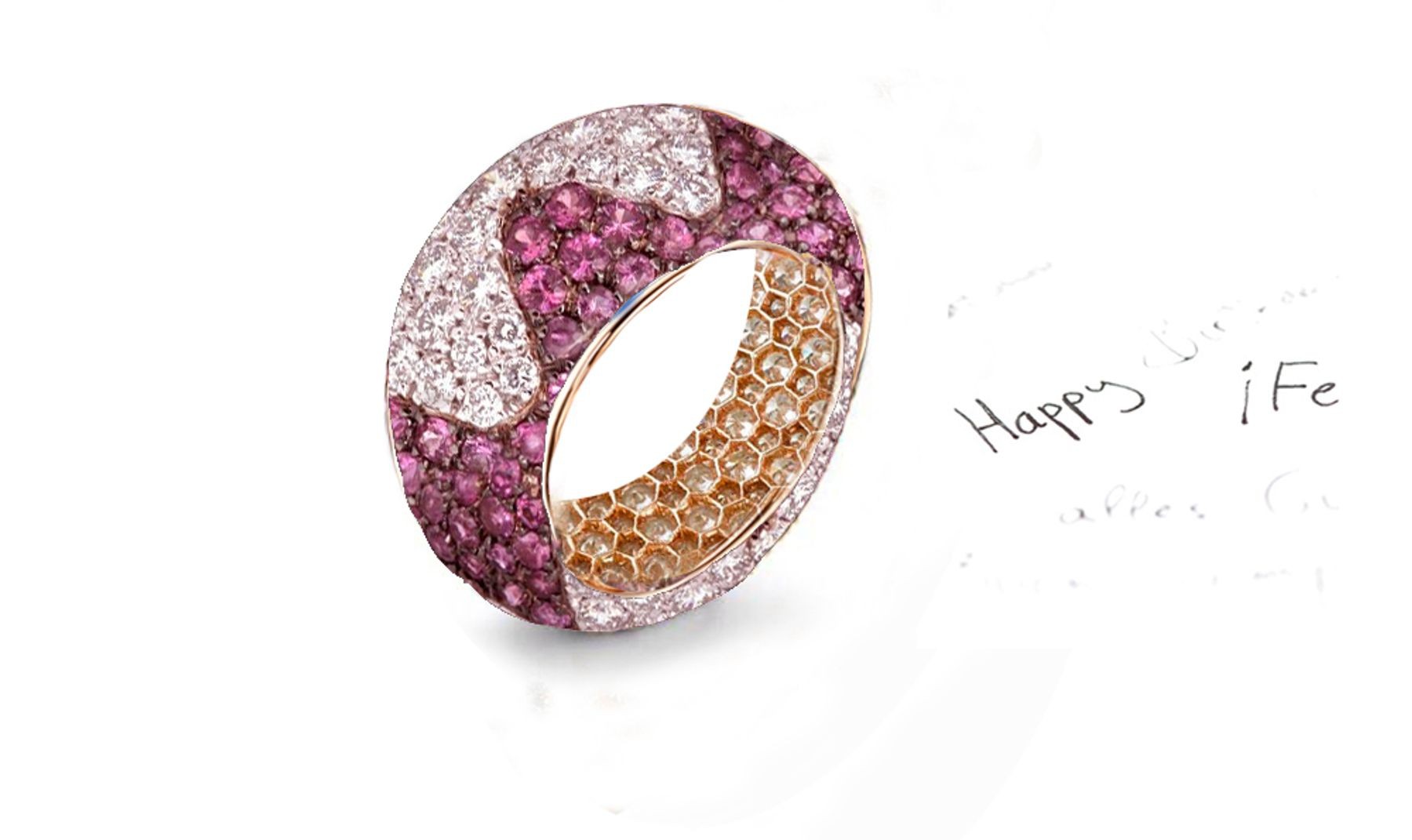 Represent Your Eternal Love With Custom Manufactured Diamonds & Colored Gemstones Eternity Rings & Bands