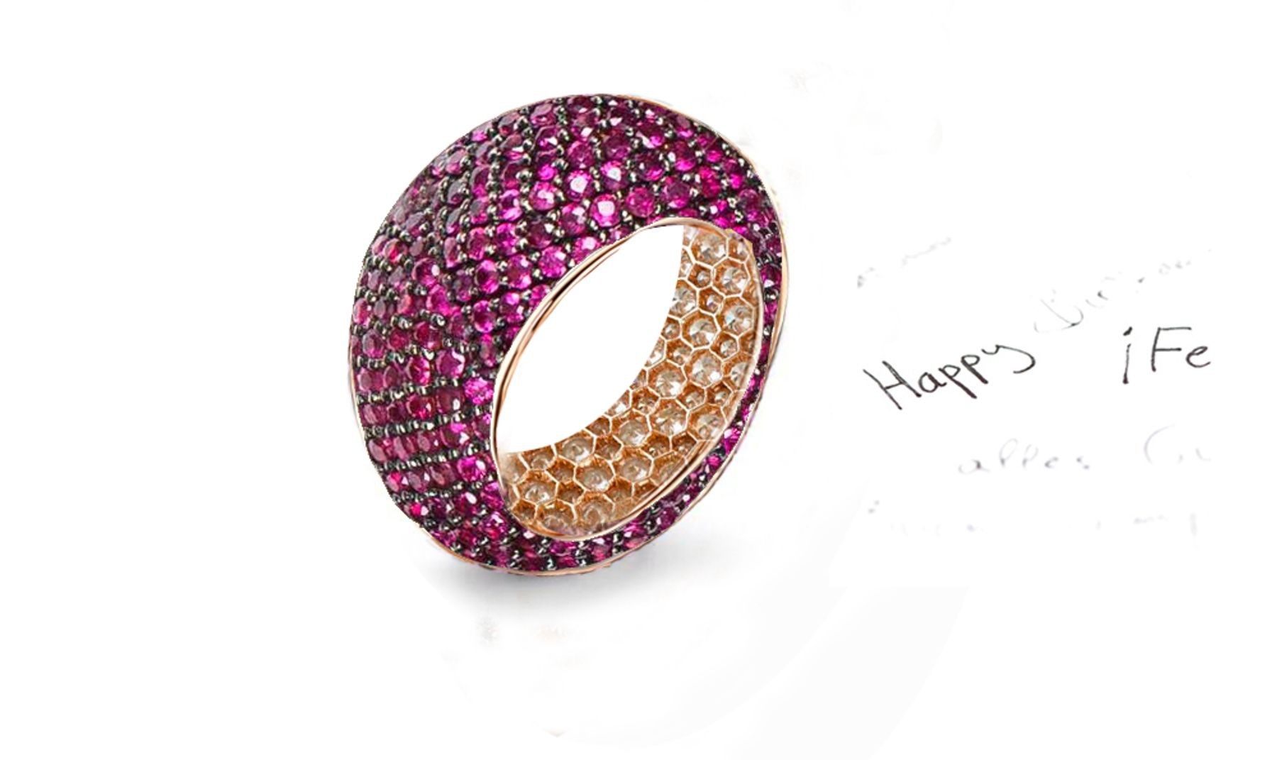 Celebrate Your Love Relationship With Perfect Made to Order Diamonds & Colored Gemstones Eternity Rings & Bands