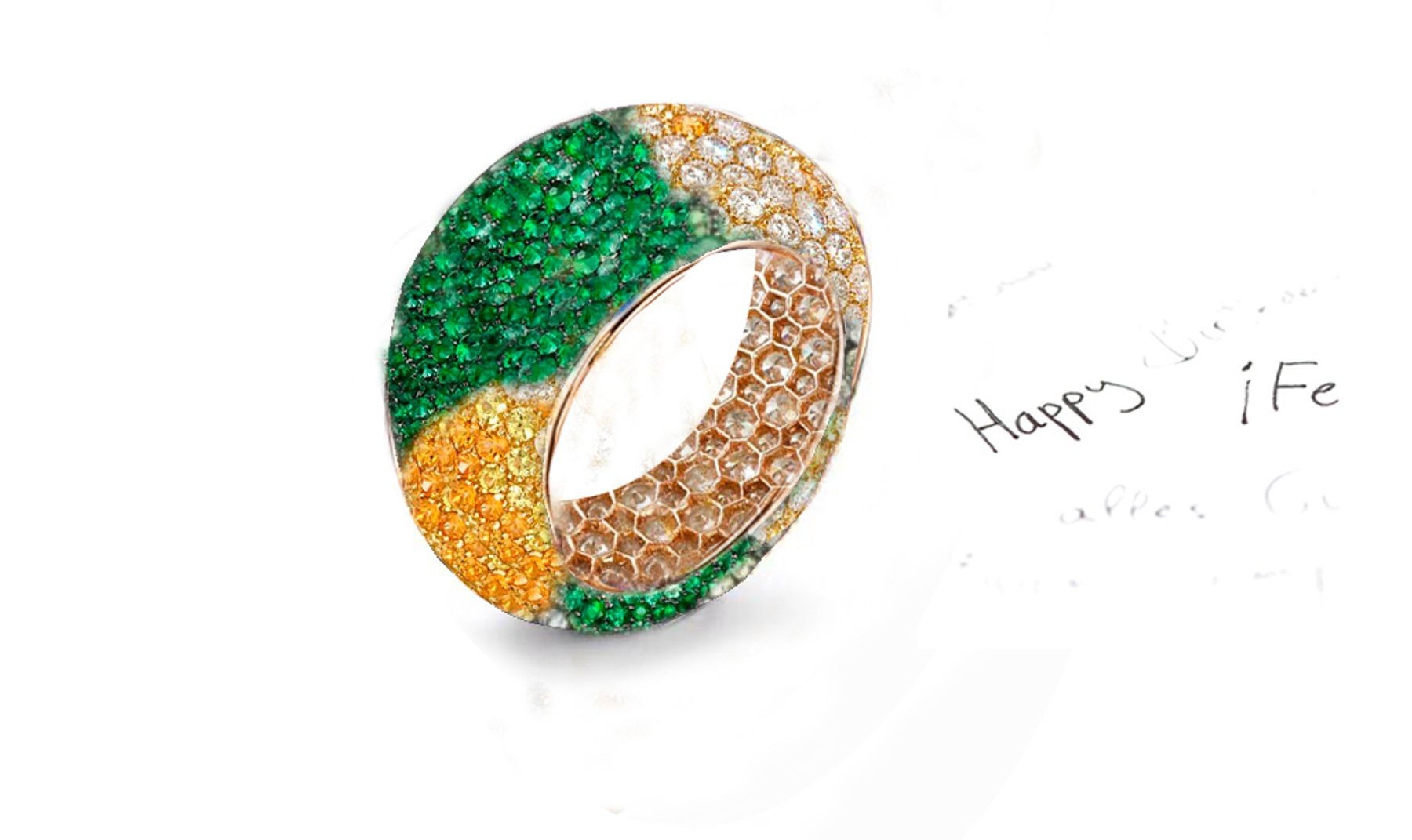 A Beautiful Collection of Eternity Rings Featuring Diamonds & Rubies, Emeralds & Sapphires