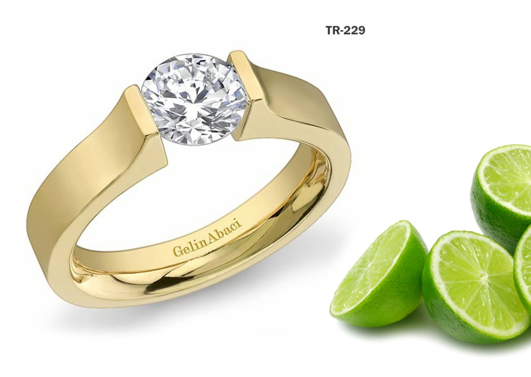 Popular Settings: Tension Set Precious Gemstone Exclusive Design Rings