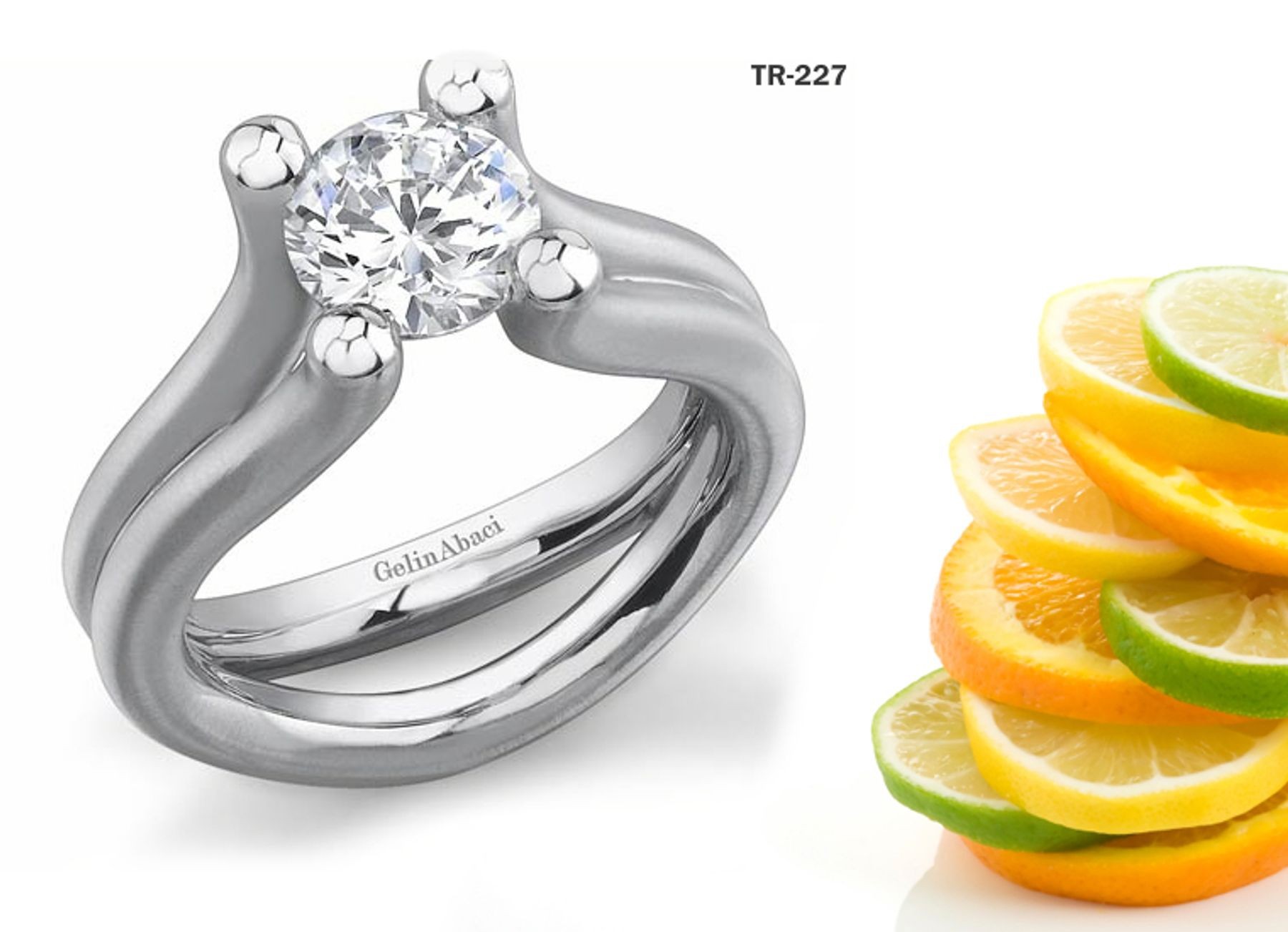 Latest Settings: Tension Set Precious Gemstone and Diamond New Rings