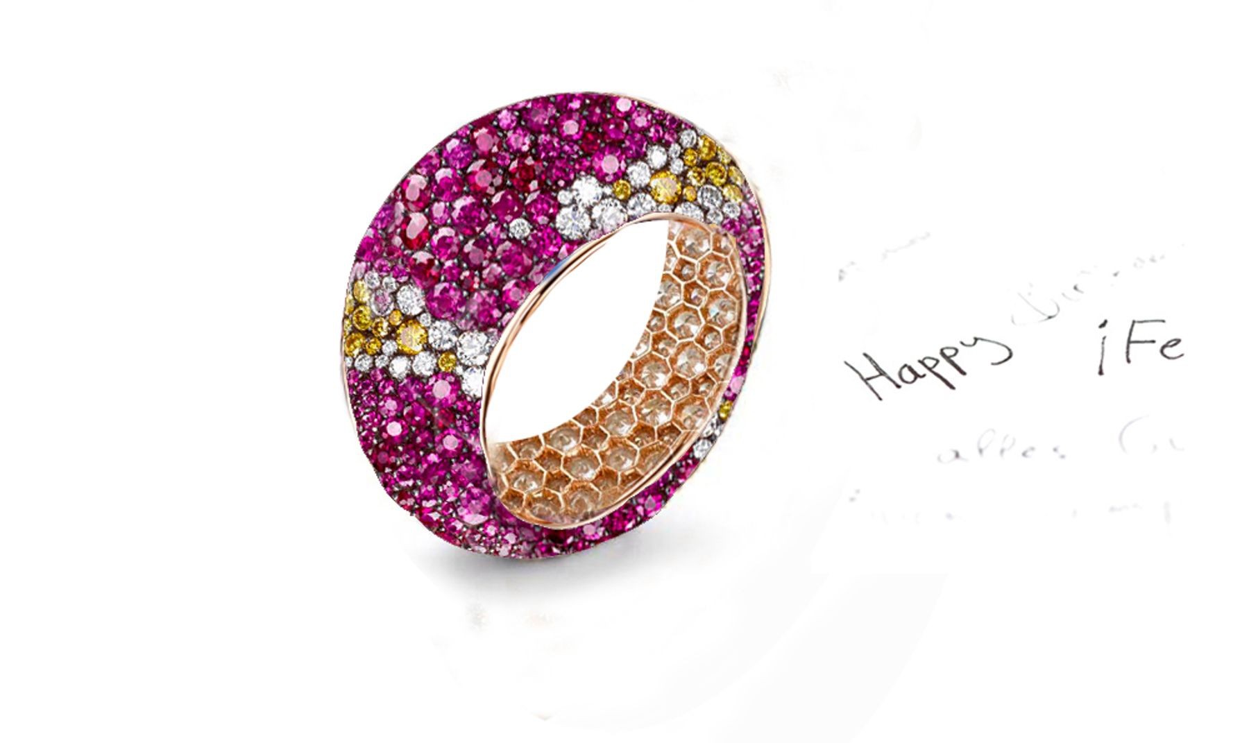 Declare Your Lasting Love With Custom Manufactured Diamonds & Colored Gemstones Eternity Rings & Bands