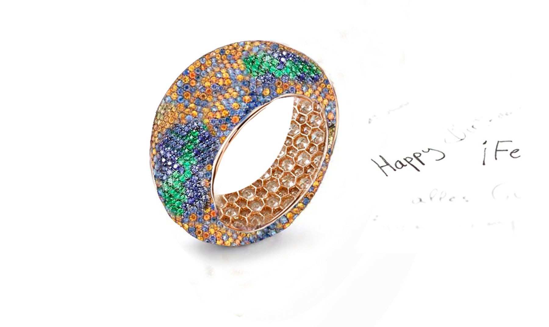 Symbolize Your Never-Ending Love With Eternity Rings Featuring Diamonds & Rubies, Emeralds & Sapphires