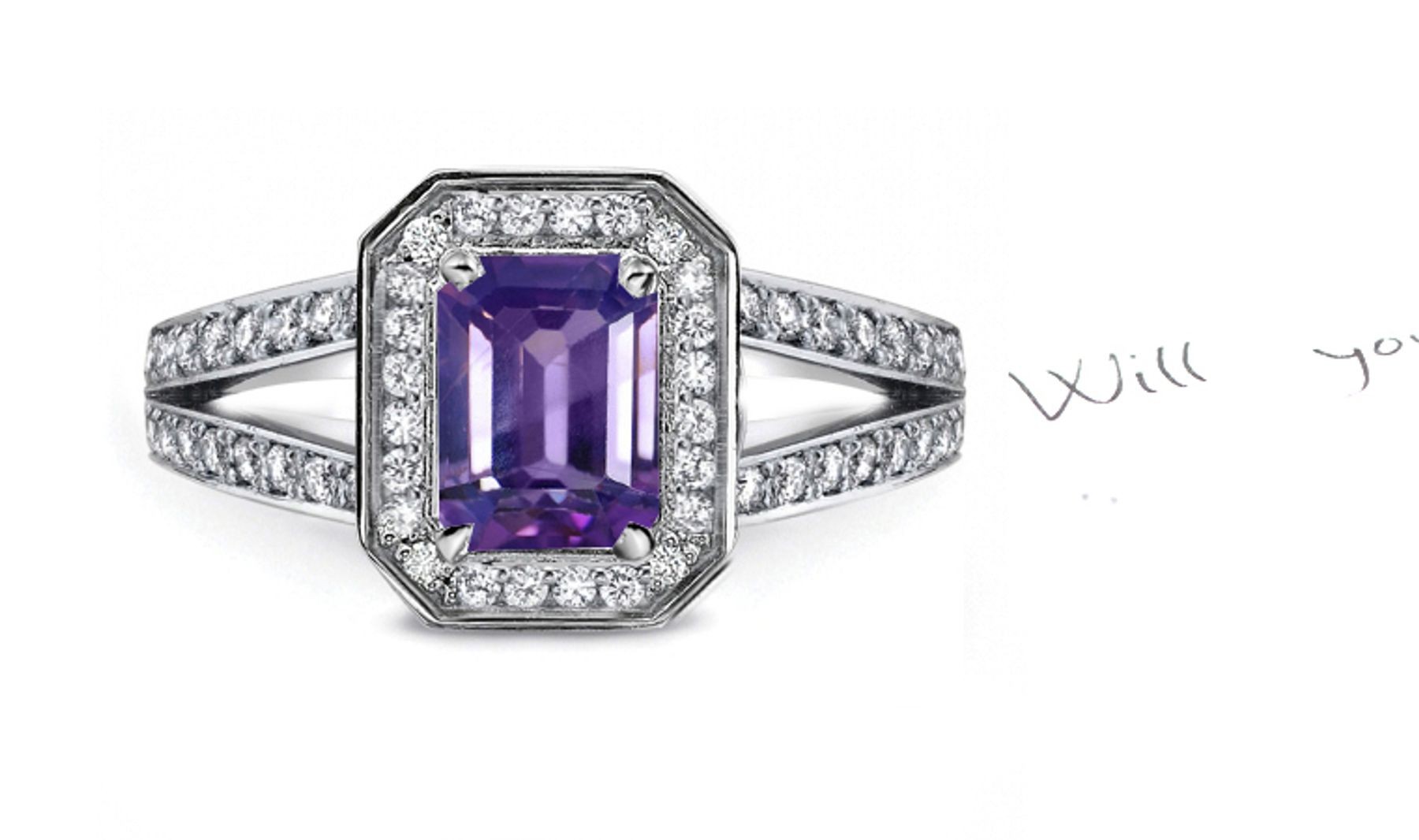 A New Classic: A Fine Purple Sapphire & Diamond Ring