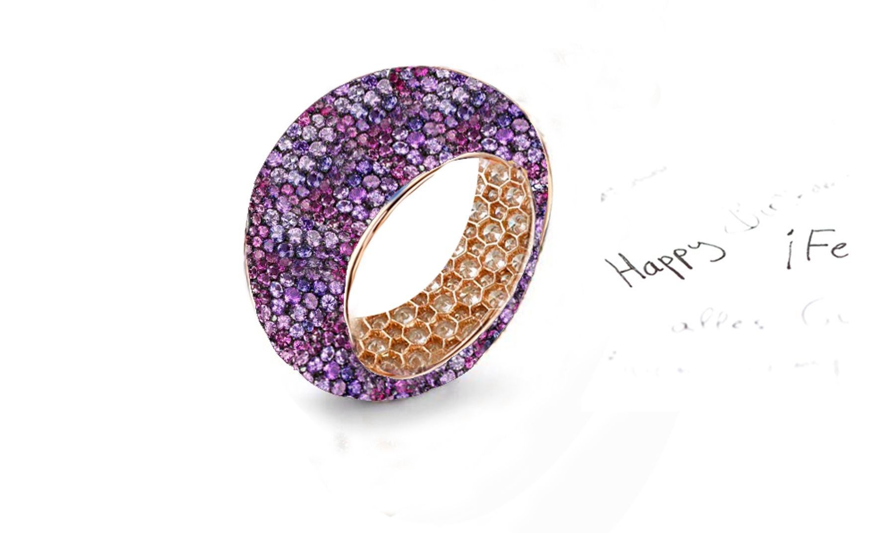 Declare Your Lasting Love With Custom Manufactured Diamonds & Colored Gemstones Eternity Rings & Bands