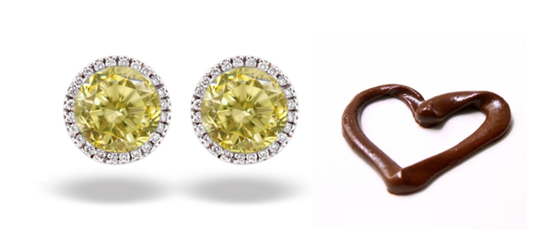 Premier Colored Diamonds Designer Collection - Yellow Colored Diamonds & Yellow Diamond Earrings