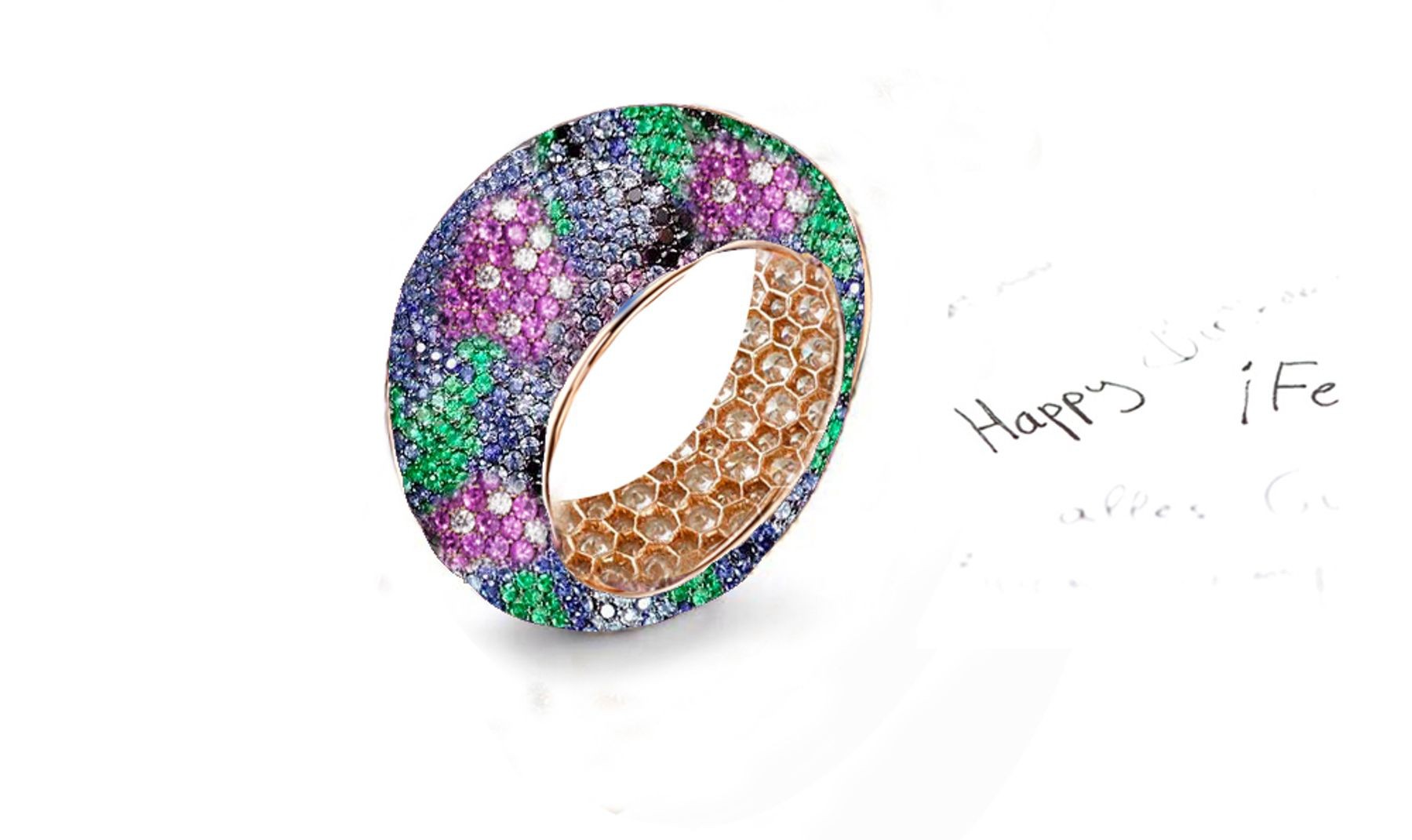 Mark Another Year of Romance With  Eternity Rings Featuring Diamonds & Rubies, Emeralds & Sapphires