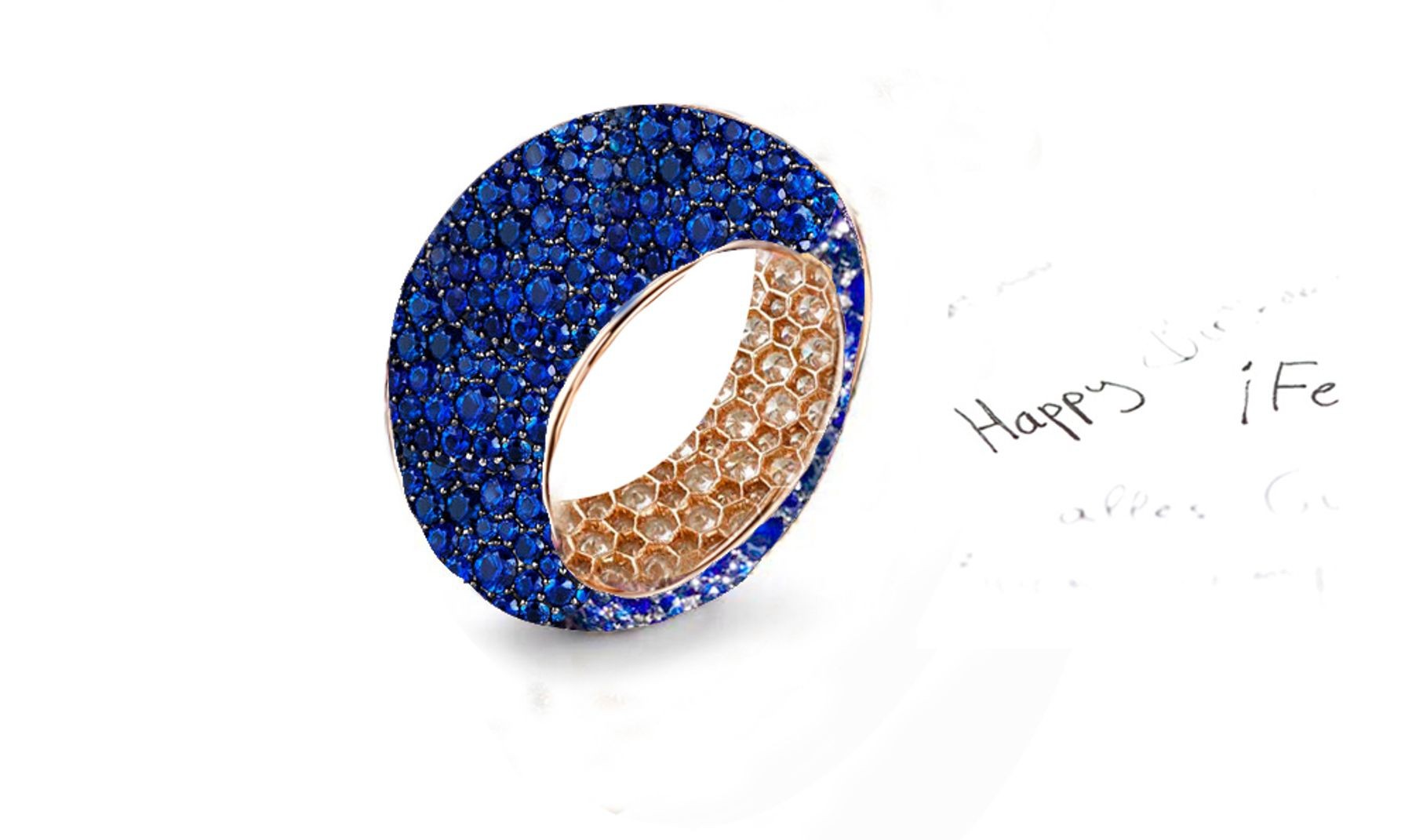 Celebrate Life's All Occasions With Custom Manufactured Diamonds & Colored Precious Stones Eternity Rings & Bands