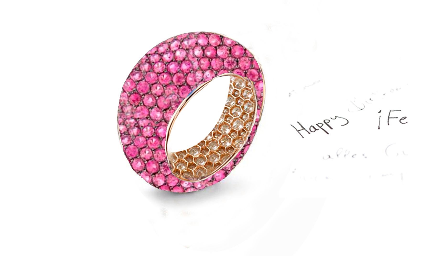 Mark Another Year of Romance With  Eternity Rings Featuring Diamonds & Rubies, Emeralds & Sapphires