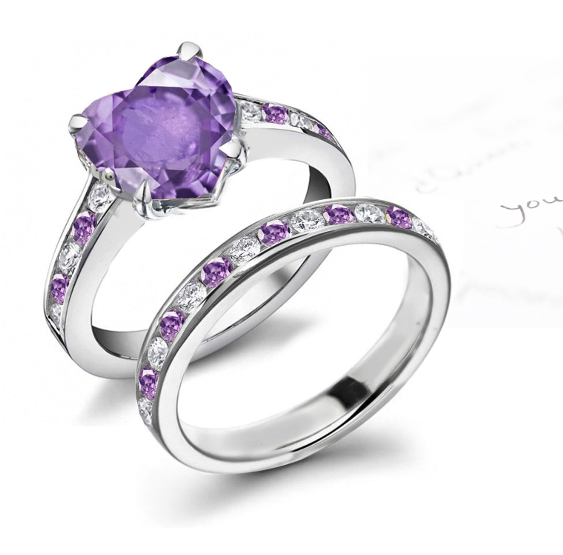 Truly Unique Sapphire Diamond Rings