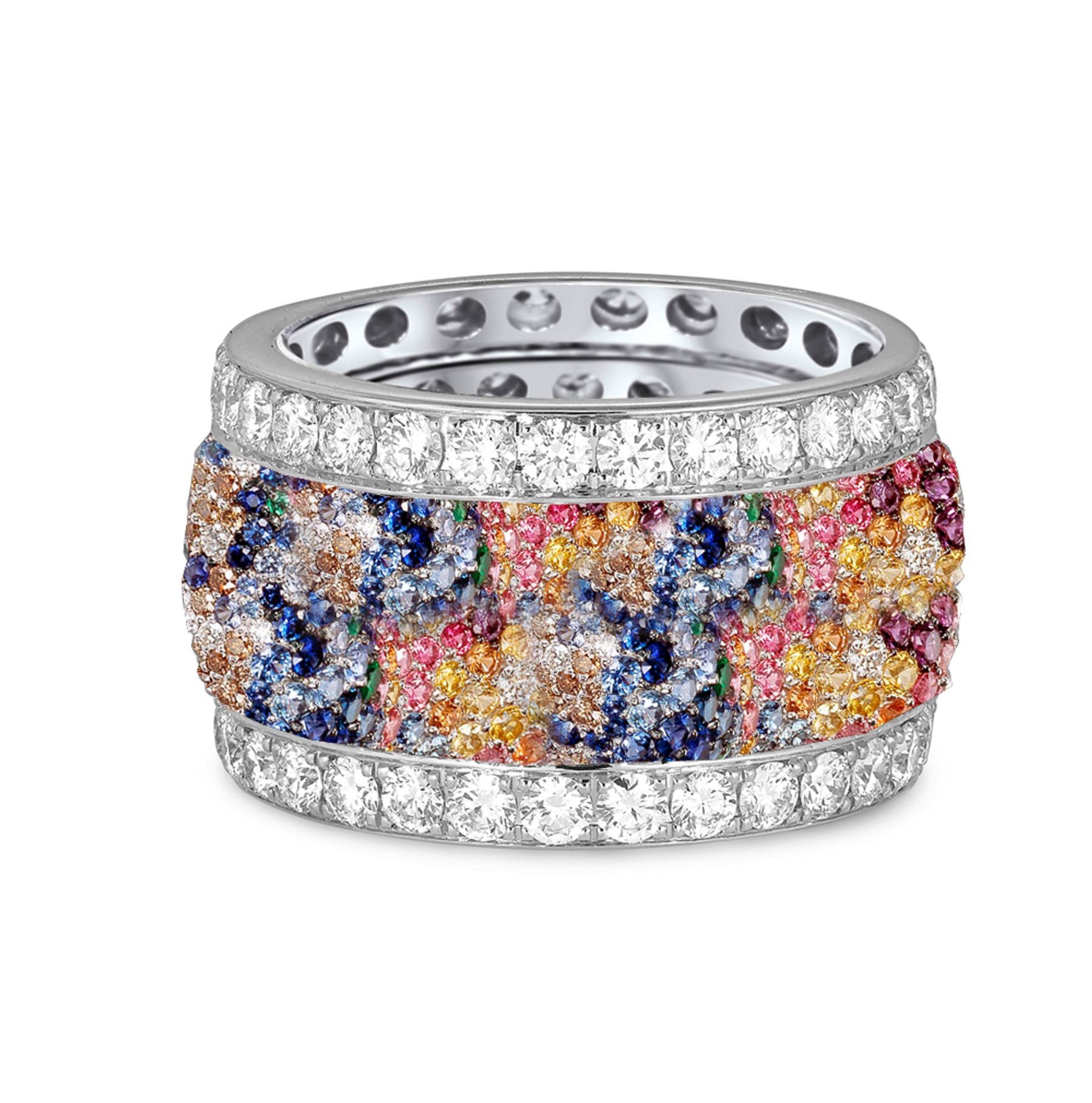 Largest Selection of Diamonds & Colored Stones Right & Left Hand Finger Eternity Band Rings