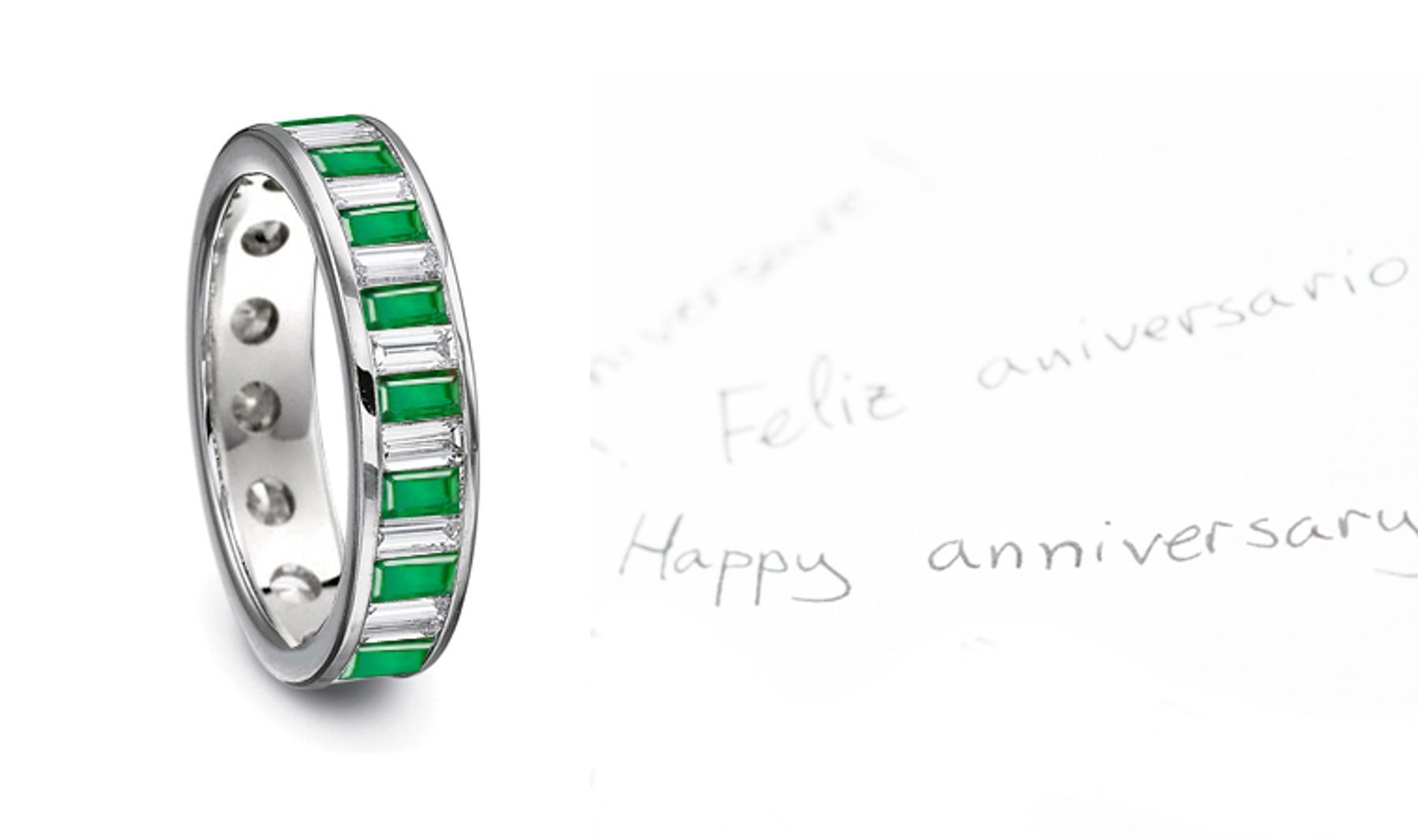 Very Impressive: Mens Diamond & Emerald Ring Ring Size 9 to 12