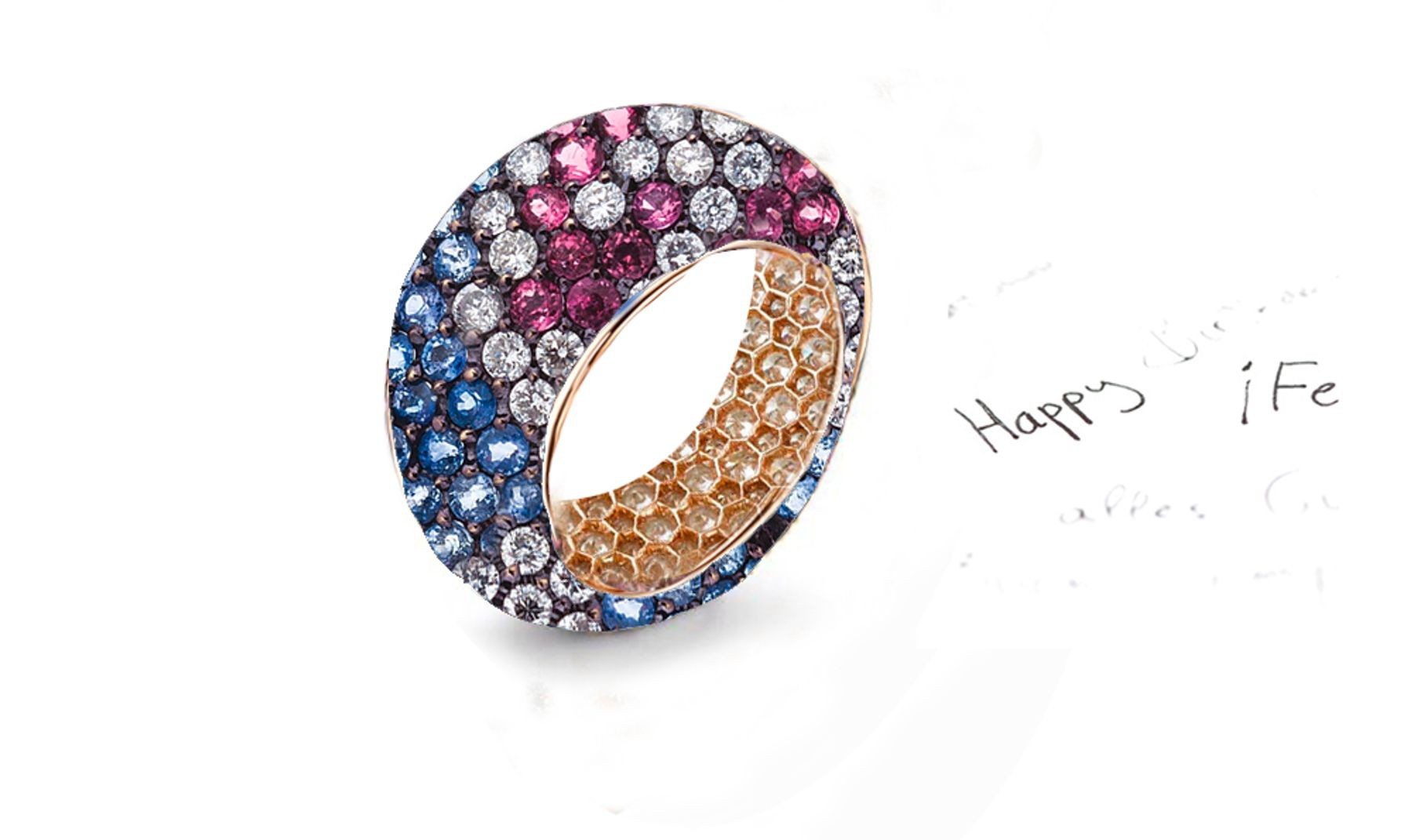 Celebrate Your Relationship With  Eternity Rings Featuring Diamonds & Rubies, Emeralds & Sapphires