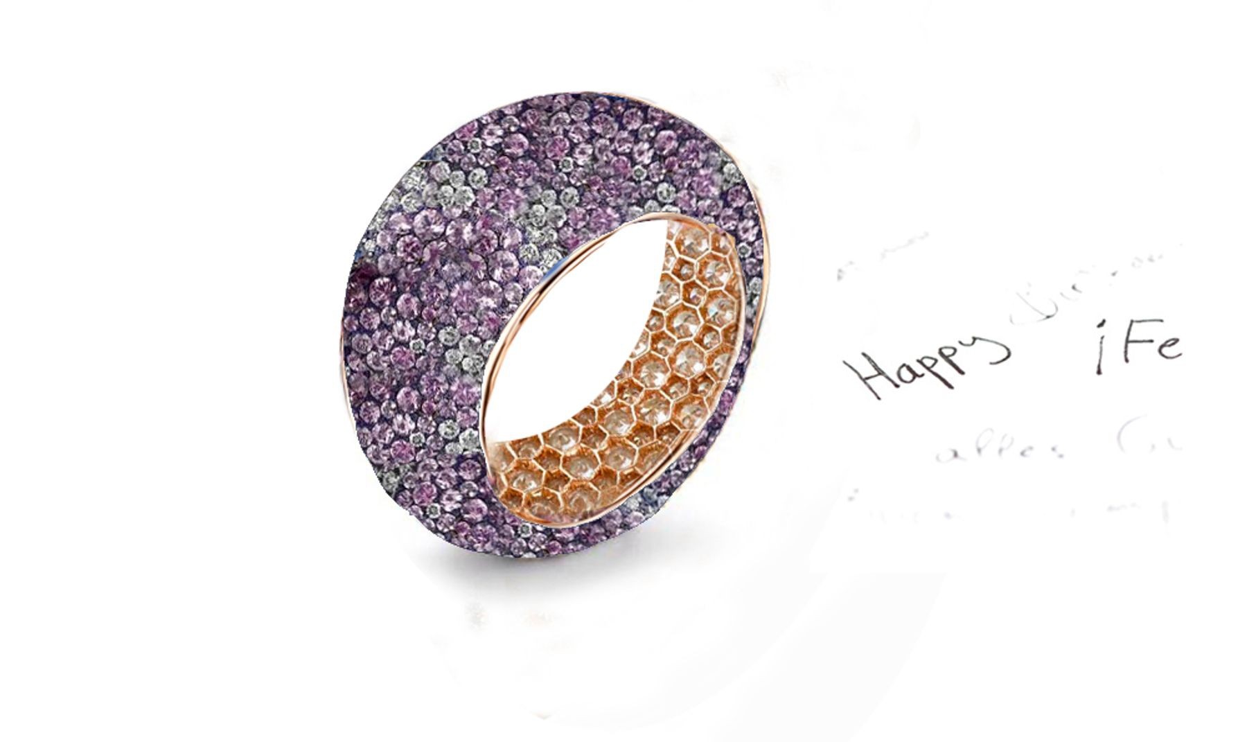 A Beautiful Collection of Eternity Rings Featuring Diamonds & Rubies, Emeralds & Sapphires