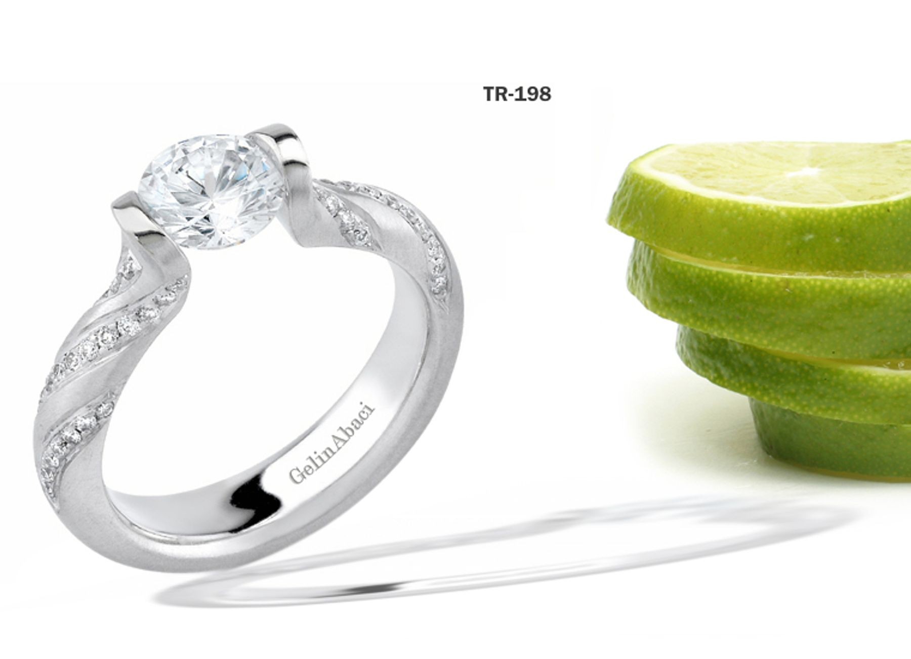 Designer Jewelry: Tension Set Diamond Engagement Rings