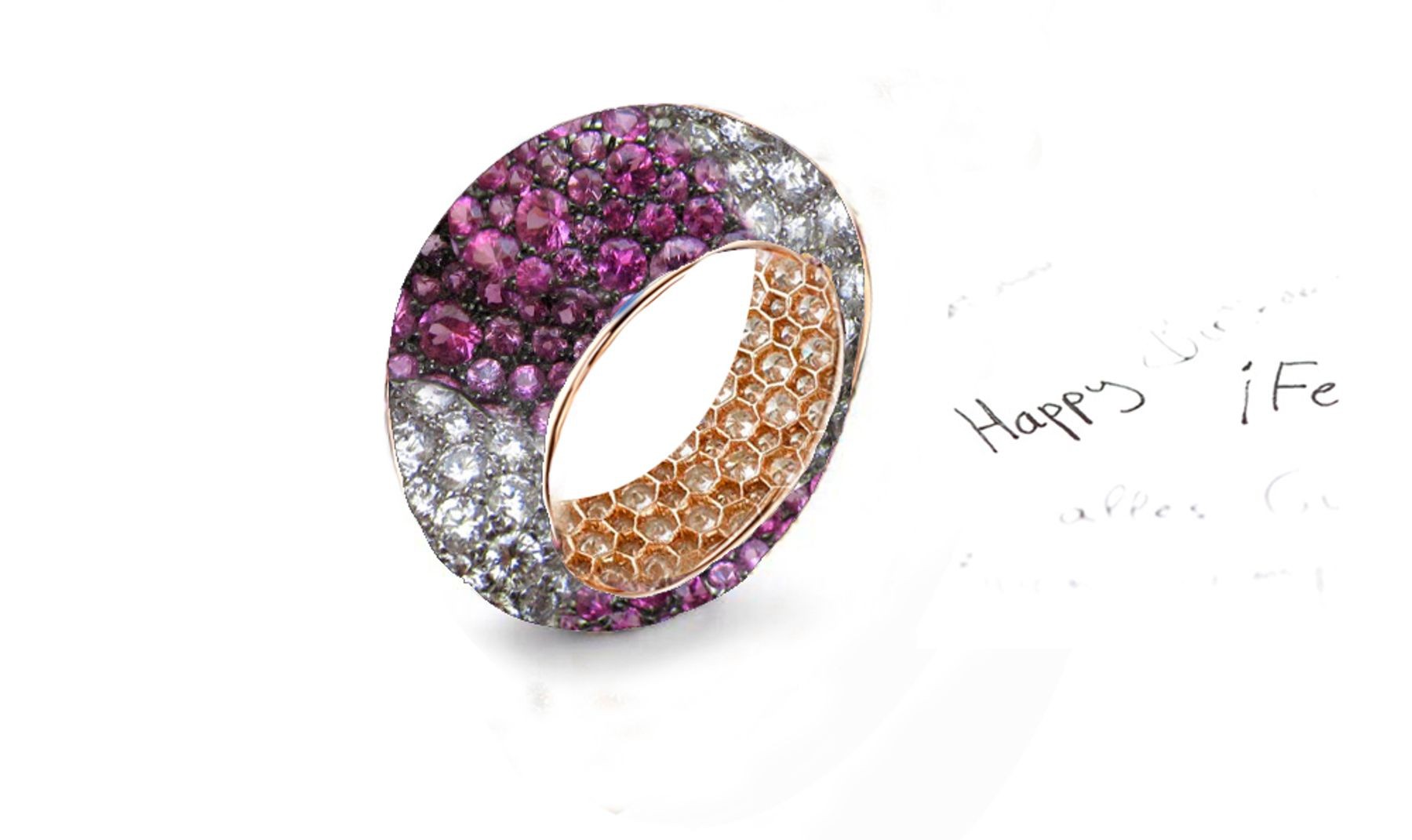 A Beautiful Collection of Eternity Rings Featuring Diamonds & Rubies, Emeralds & Sapphires