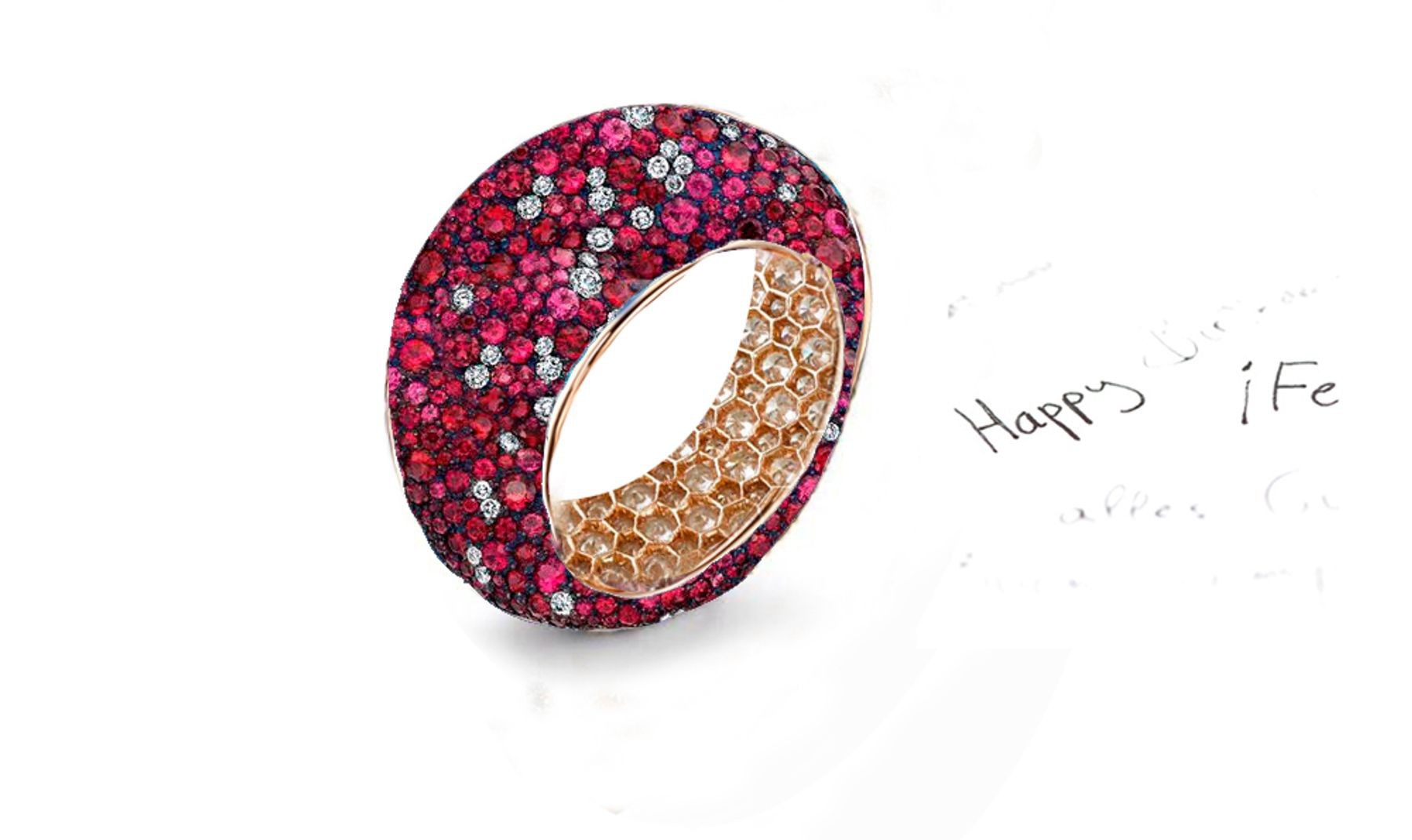 Beautiful Symbols of Lasting Love Eternity Rings Featuring Diamonds & Rubies, Emeralds & Sapphires