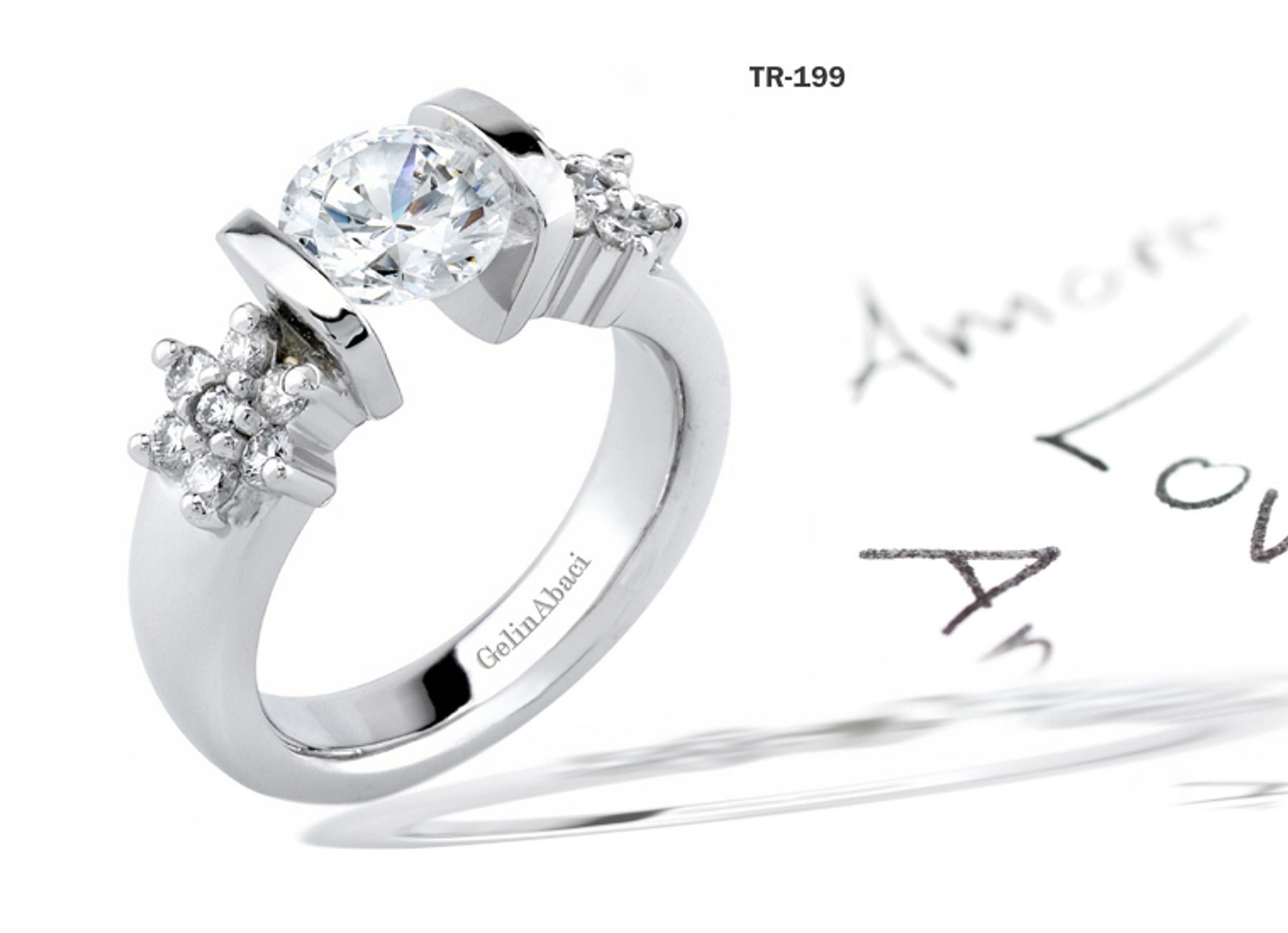 Designer Jewelry: Tension Set Diamond Engagement Rings