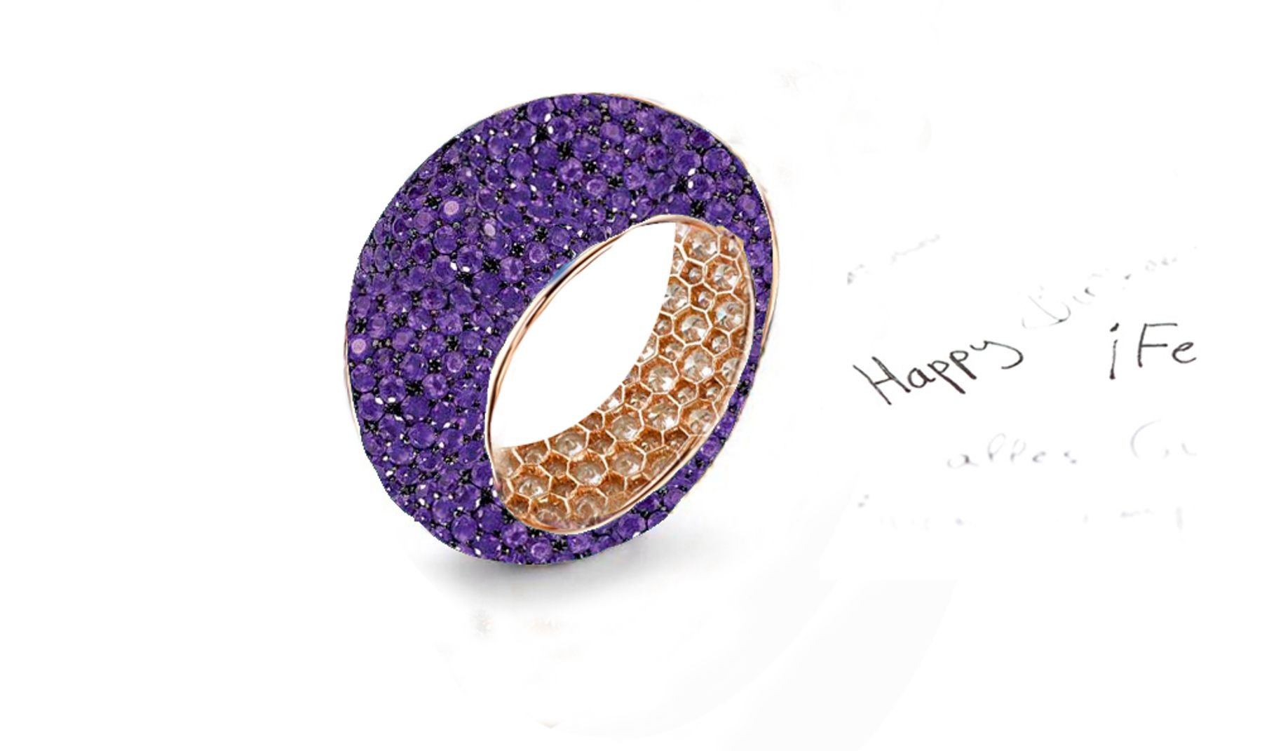 Symbolize Life's Many Milestones With Latest Edition of Diamonds & Colored Gemstones Eternity Rings & Bands
