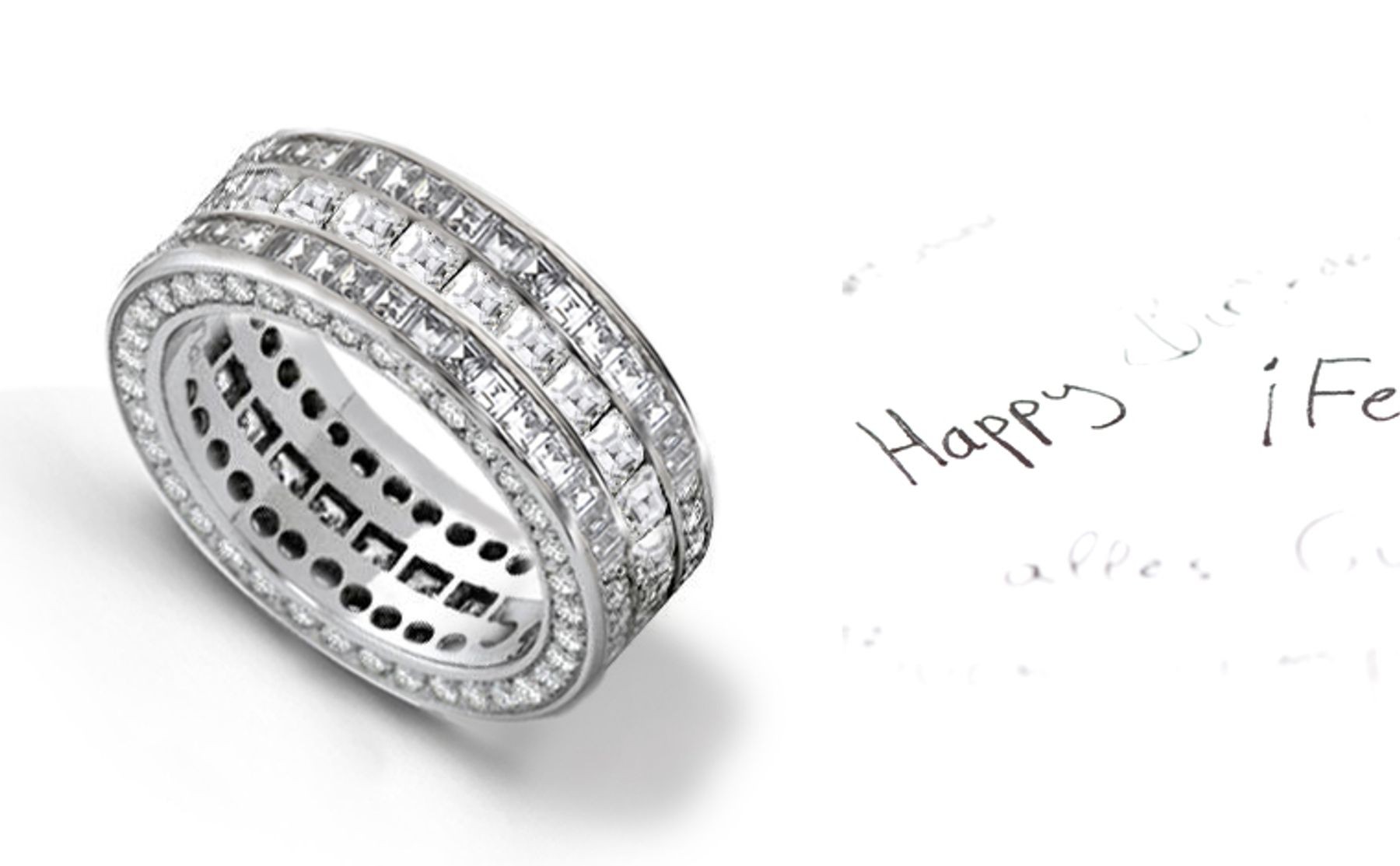 Exquisite: Diamond Eternity Ring with Diamonds in Harmony
