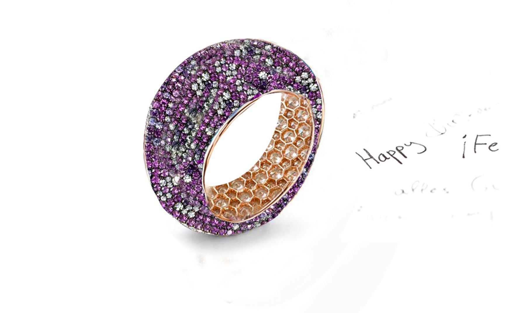 Beautiful Symbols of Lasting Love Eternity Rings Featuring Diamonds & Rubies, Emeralds & Sapphires