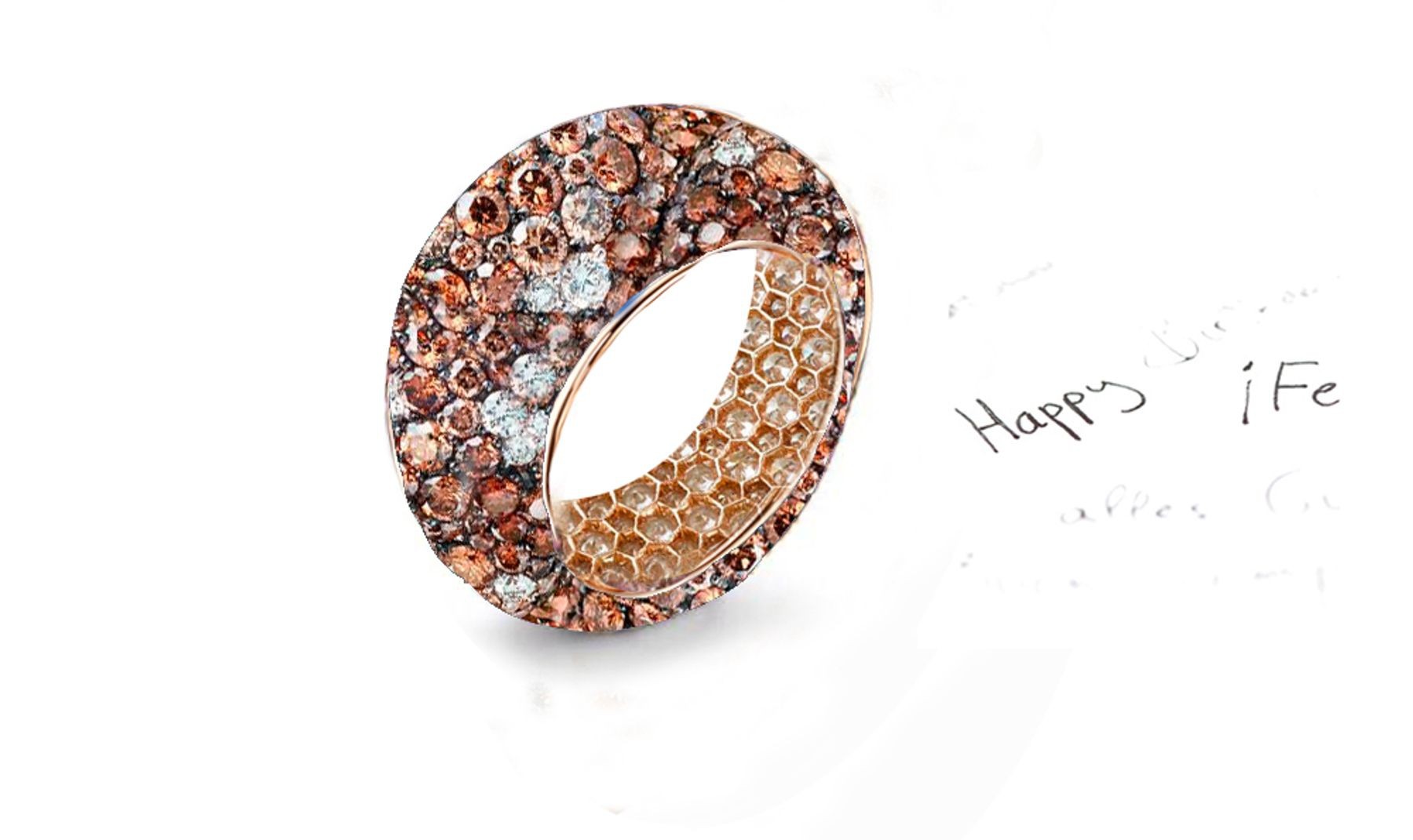 Symbolize Life's Many Milestones With Latest Edition of Diamonds & Colored Gemstones Eternity Rings & Bands