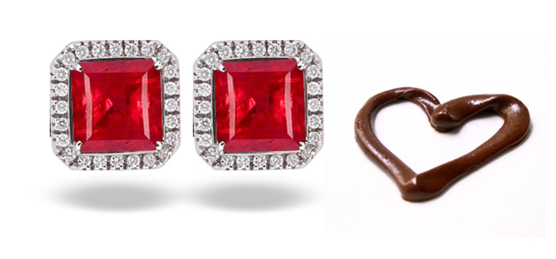 Fancy Designer Colored Gemstone Jewelry: Blue Sapphire & Diamond Studded Earrings
