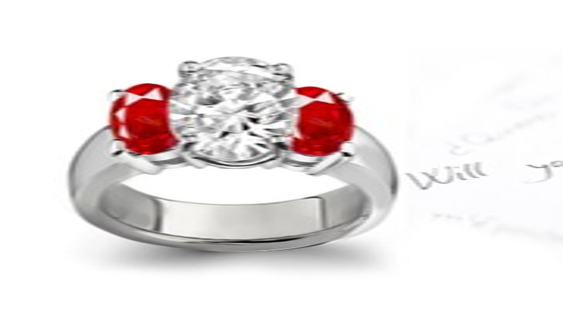Enchanting: Most Stunning Ruby & Sparkling Diamond Engagement Rings