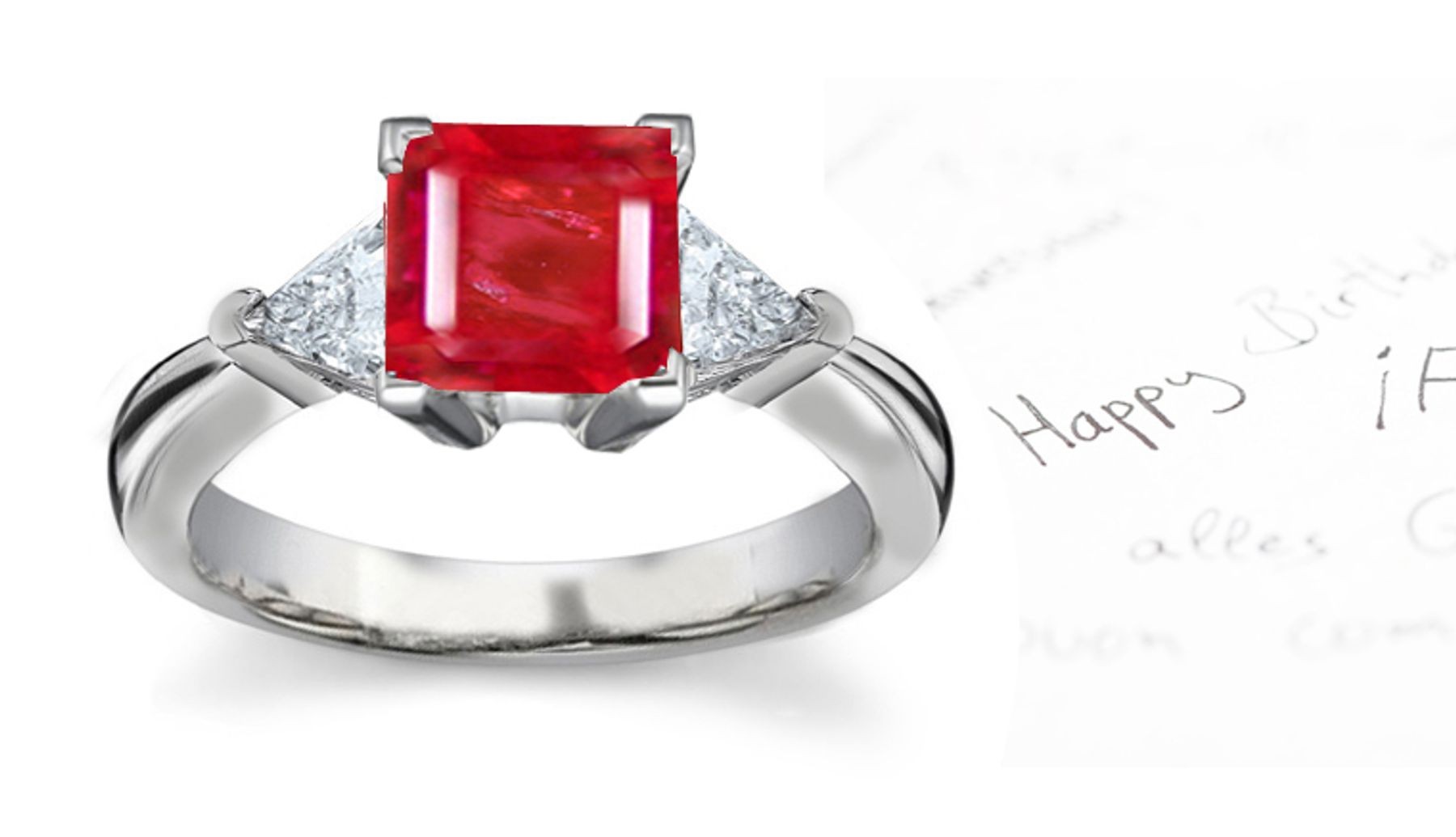 Brilliant & Sparkling: Ruby & Diamond Engagement Rings