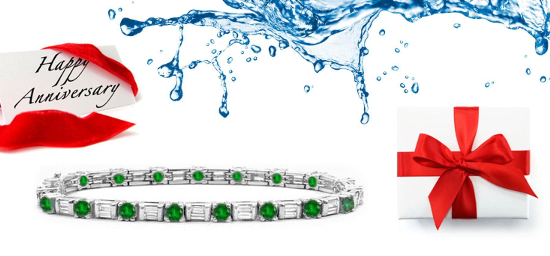 Emerald Jewelry: Emerald And Diamond Bracelets