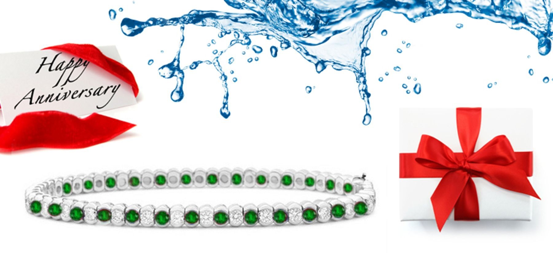 Emerald Jewelry: Emerald And Diamond Bracelets