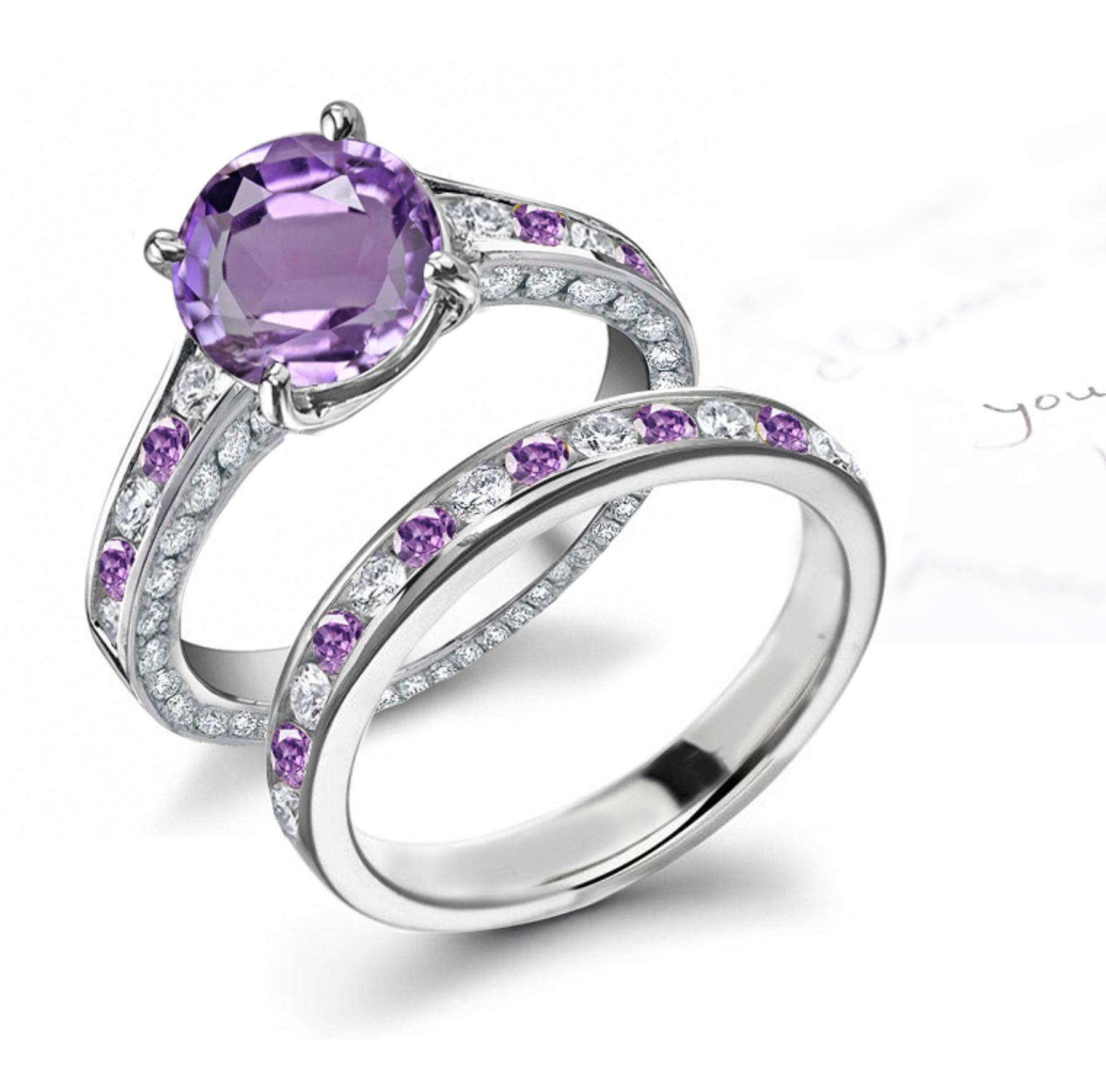 Truly Unique Sapphire Diamond Rings