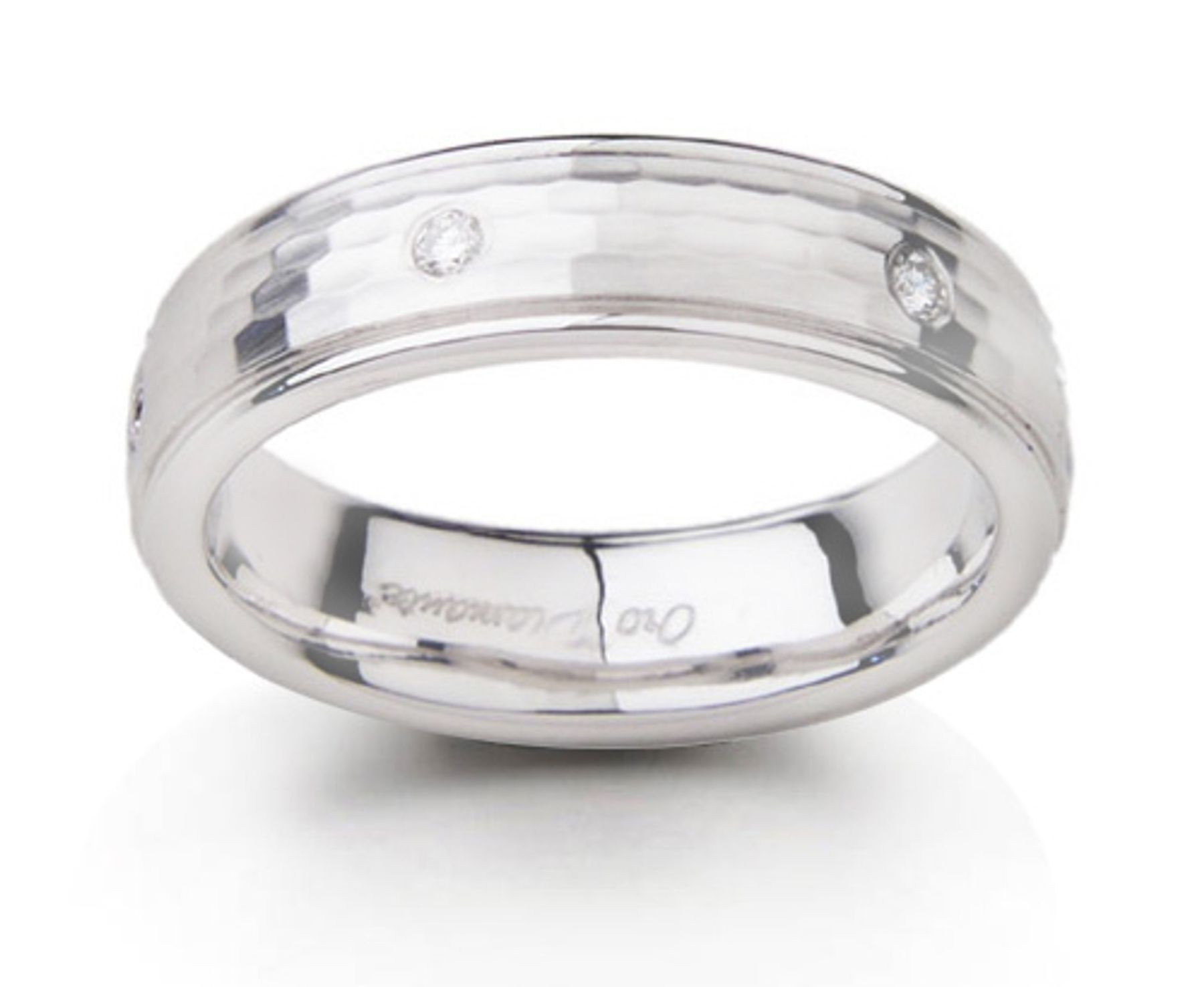 Platinum Diamond Anniversary Rings
