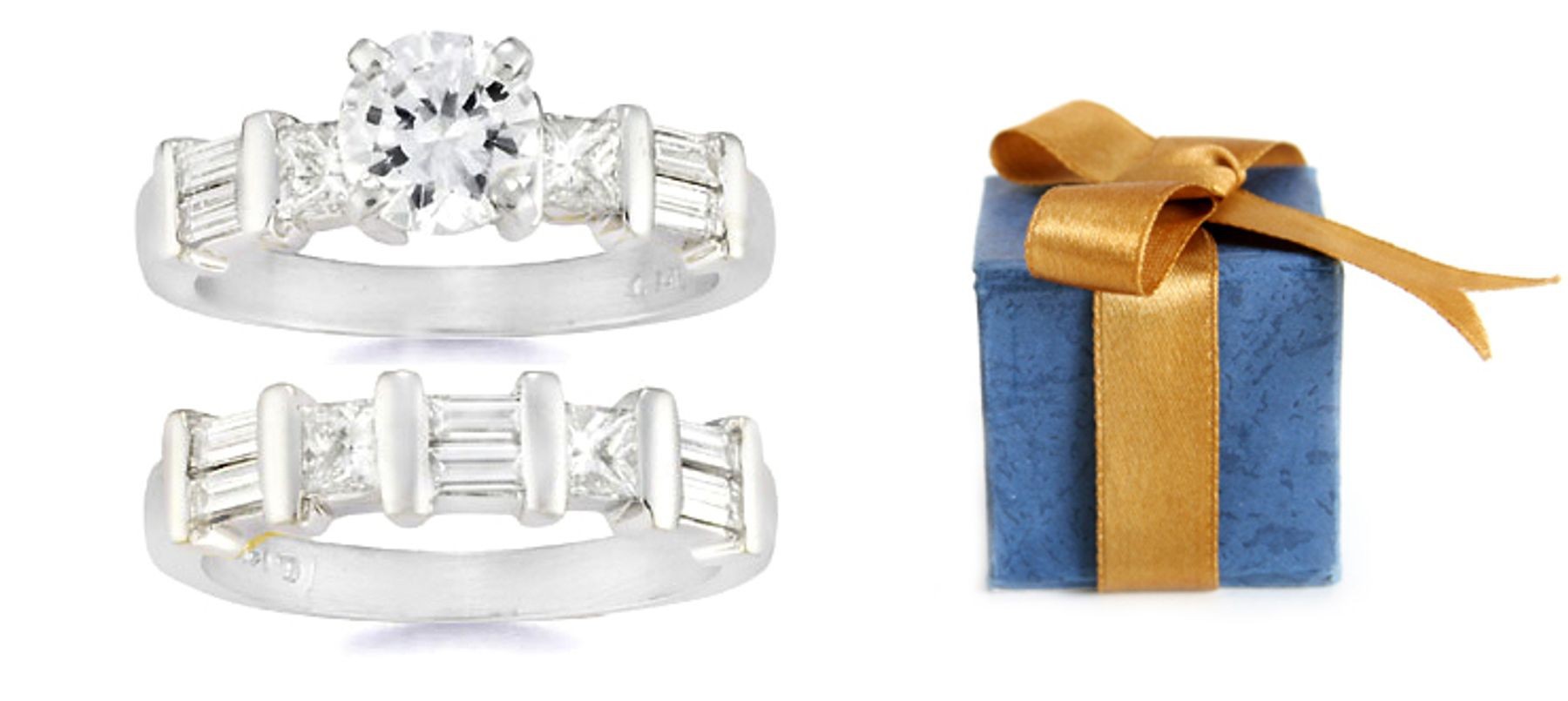 Diamond Engagement Wedding Ring 