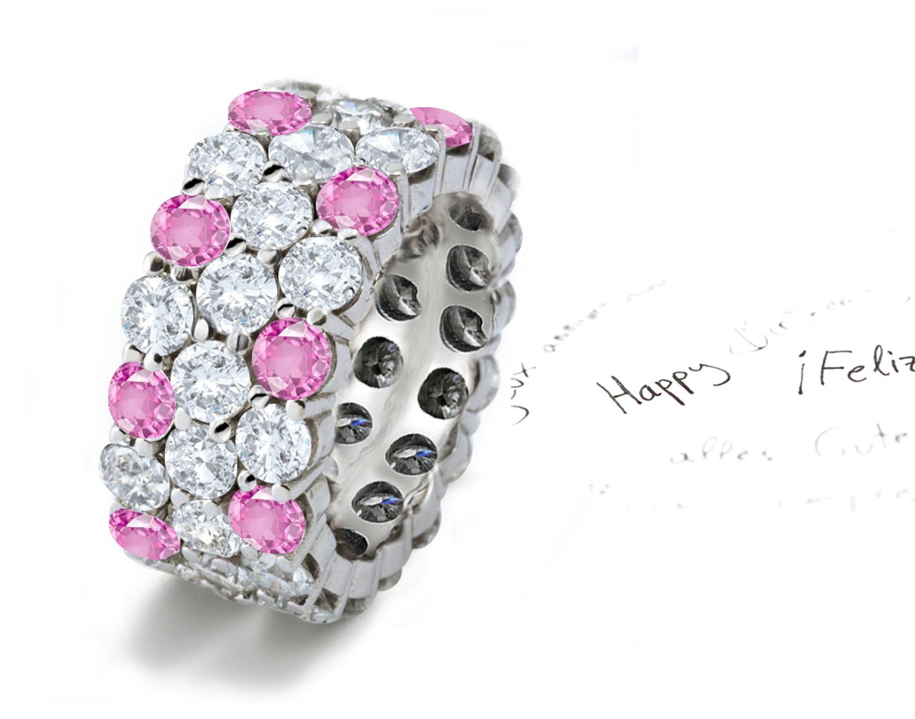 2012 New Eternity Ring Designer Gemstone Collection