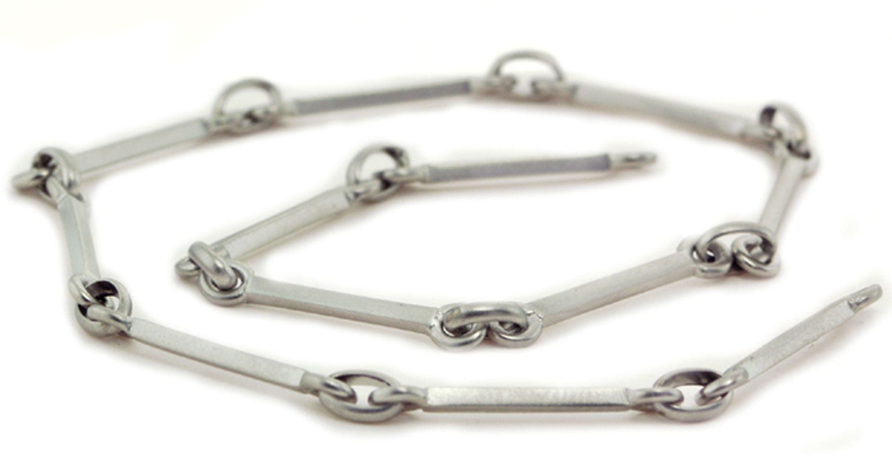 Platinum Link Chain & Bracelet in many widths. View Bracelets and Chains.