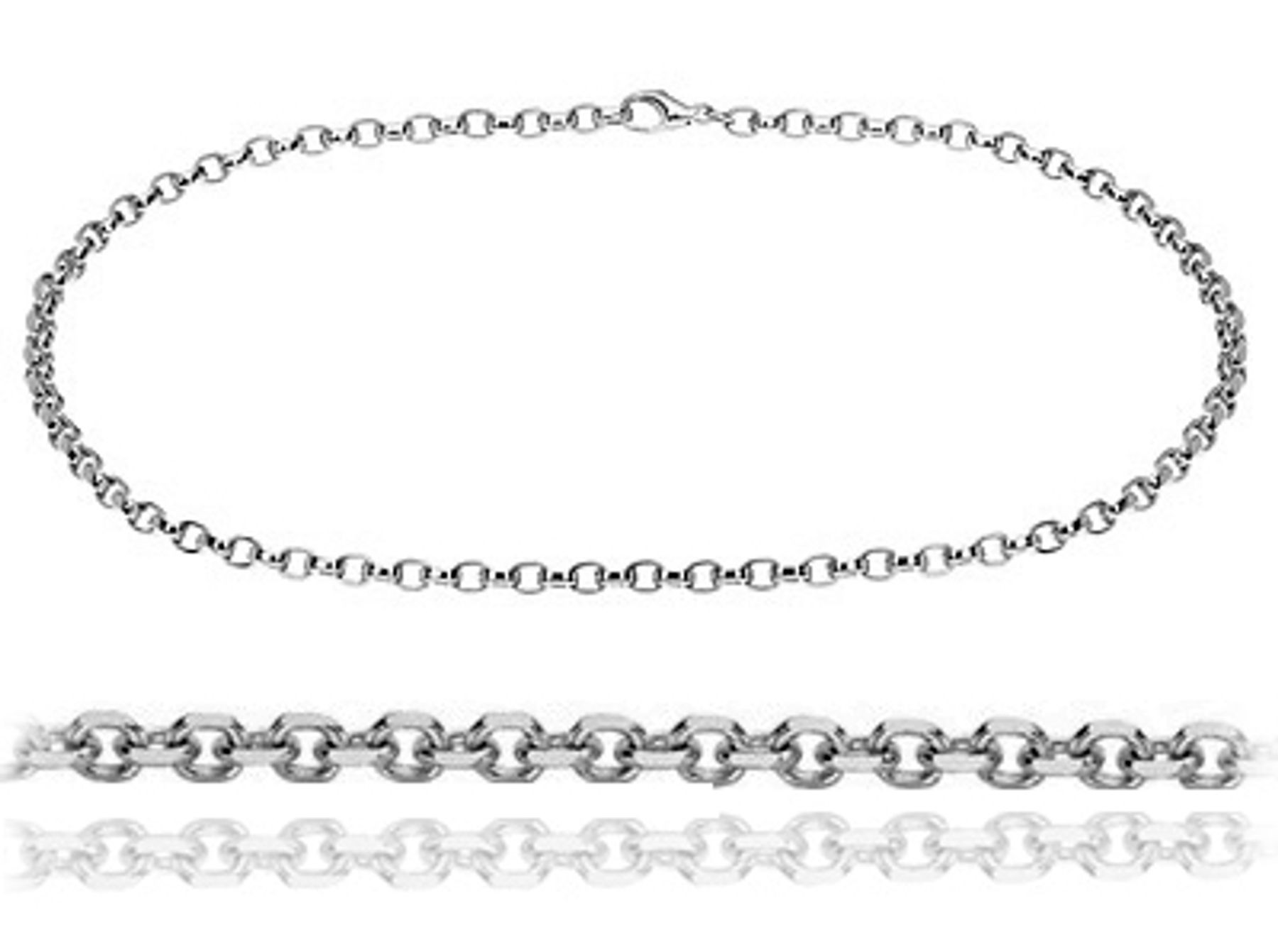 Platinum Cable Pendant Chain. View Chains and Bracelets