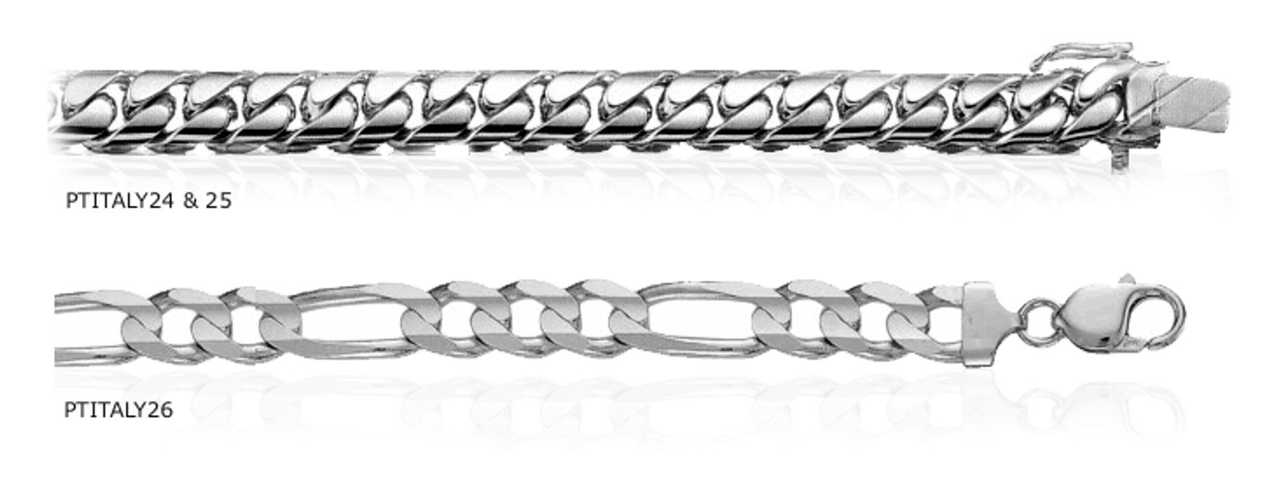 Platinum Solid Fancy Men's Chains Bracelets. View Chains and Bracelets