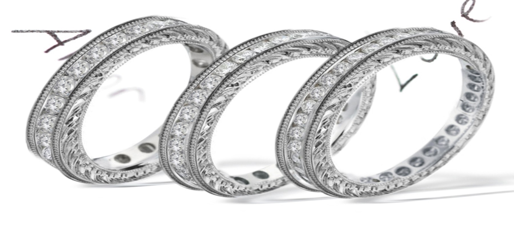 This eye-catching eternity band features. Timeless Diamond Eternity Rings: 