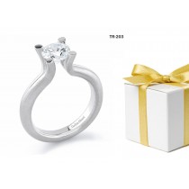 Designer Jewelry: Tension Set Diamond Engagement Rings