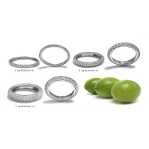 Platinum Eternity Diamond Rings